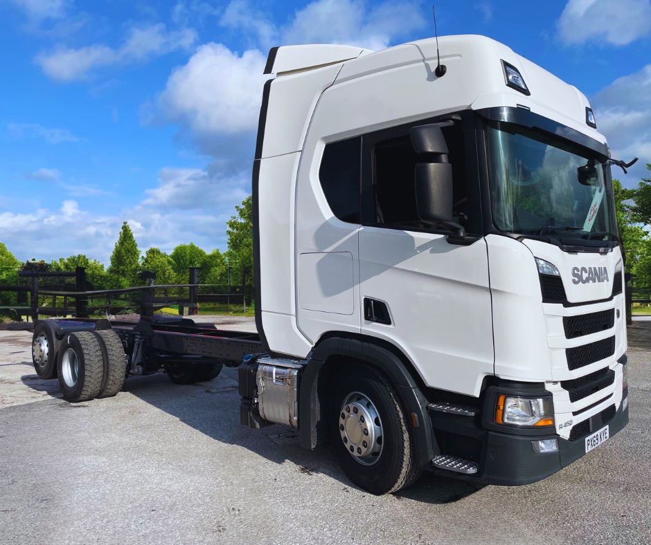 2019 69 Plate SCANIA R450 Highline Tag Chassis Cab – PX69KYE