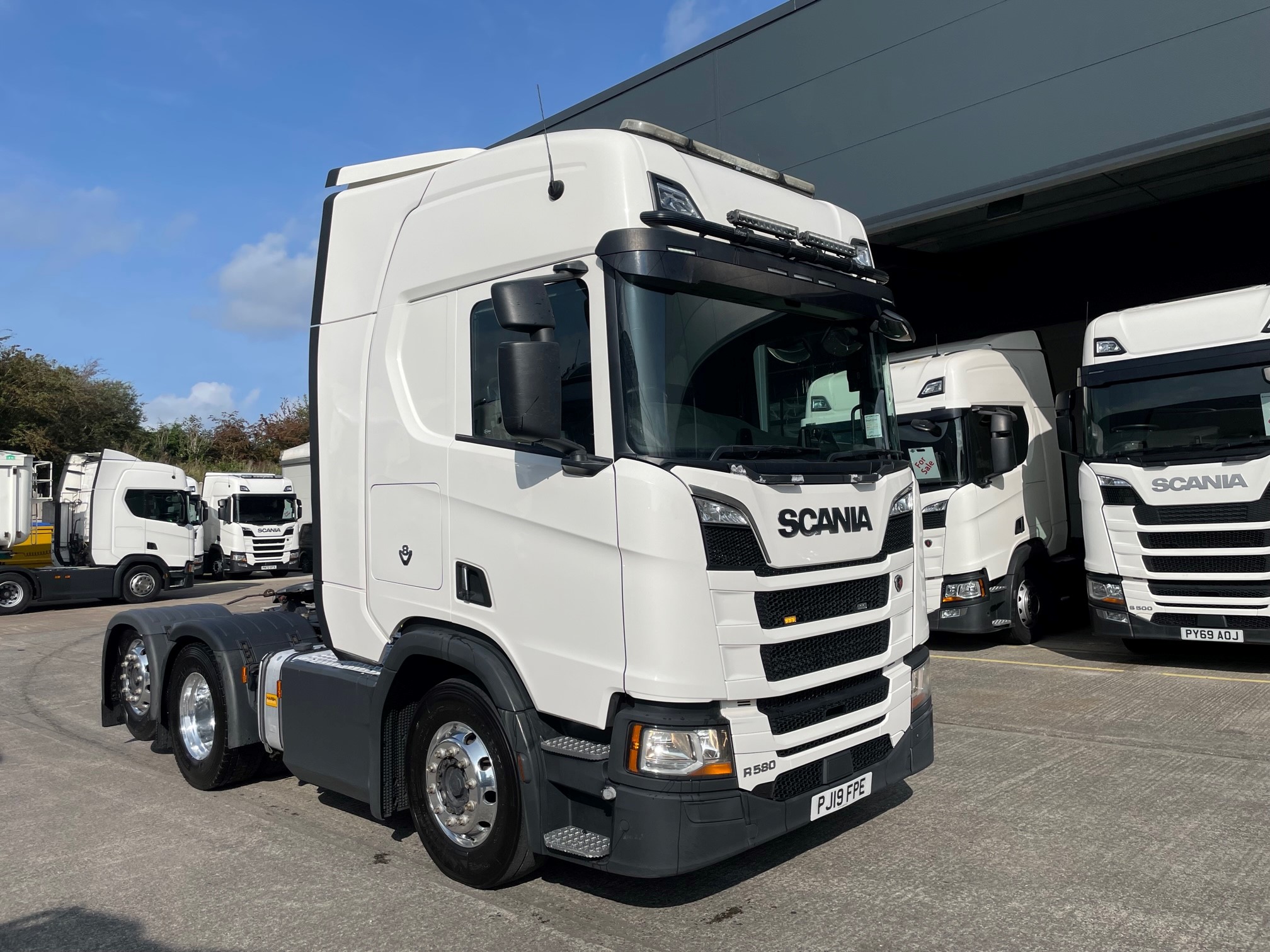 2019 19 Plate Scania R580 V8 Highline 6×2 Tag Axle – PJ19FPE