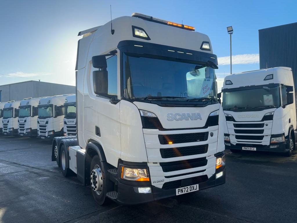 2022 72 Plate SCANIA R500 Rear Tag Axle- PN72DXJ