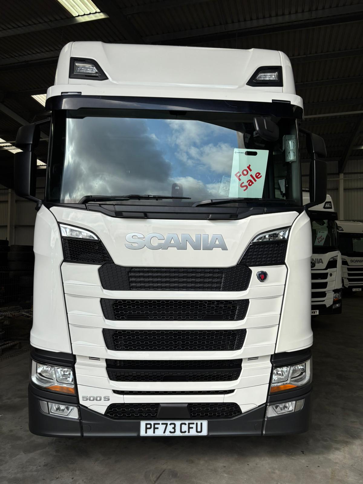 2023 73 Plate SCANIA 500S SUPER Highline Tag Axle – PF73CFU