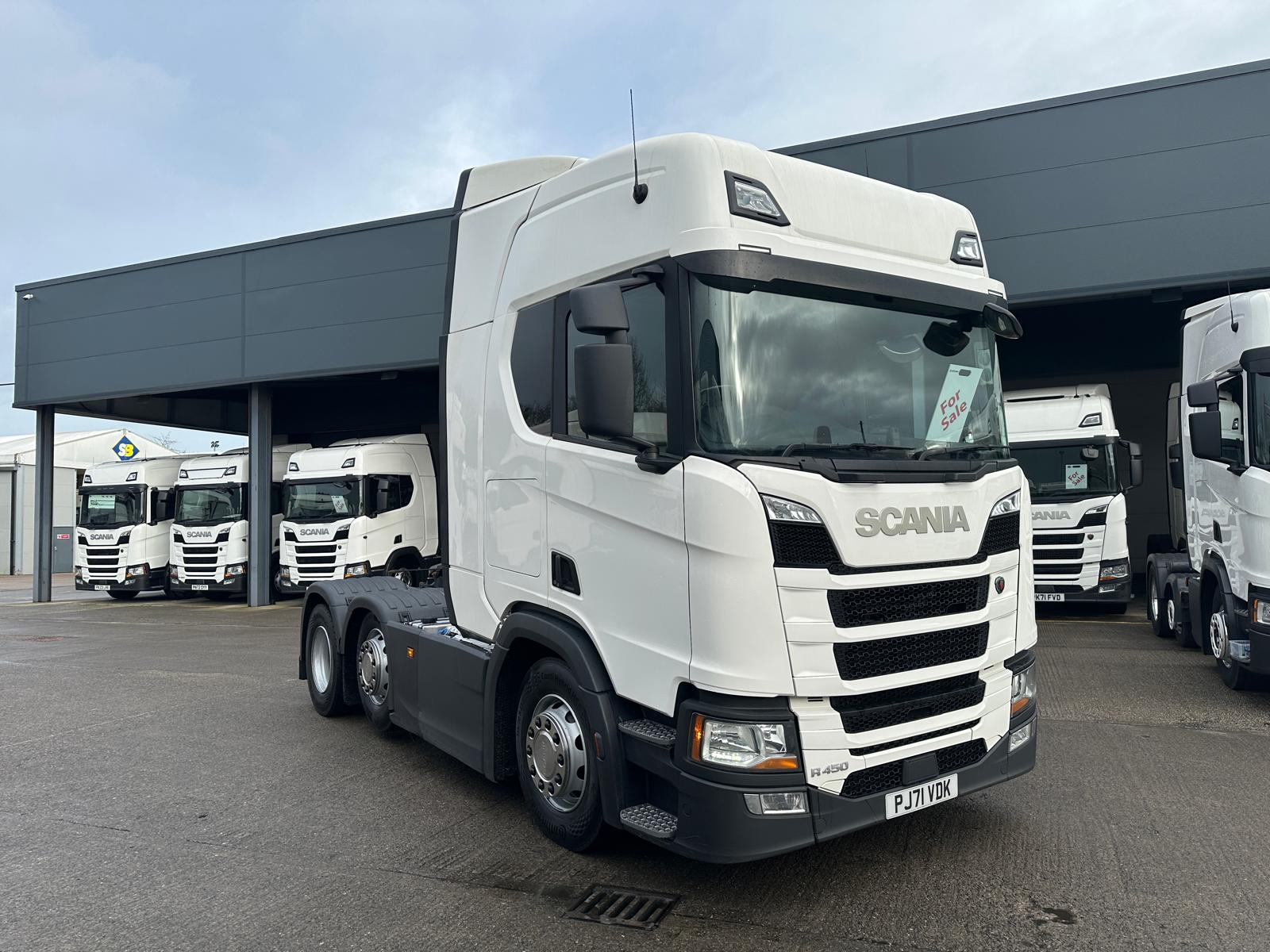 2022 71 Plate SCANIA R450 Highline Mid Lift – PJ71VDK
