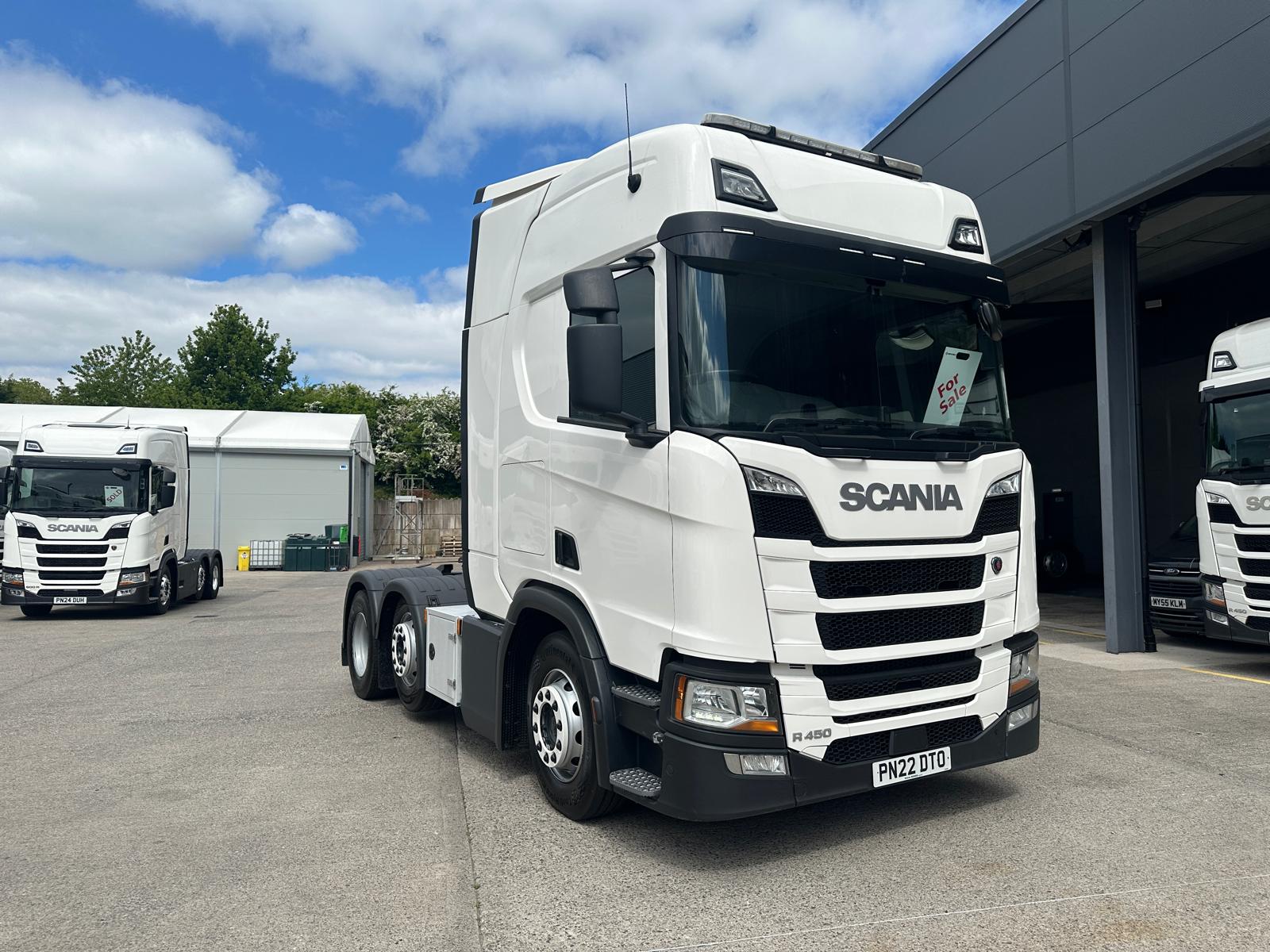 2022 22 Plate SCANIA R450 Highline 6×2 Mid Lift – PN22DTO