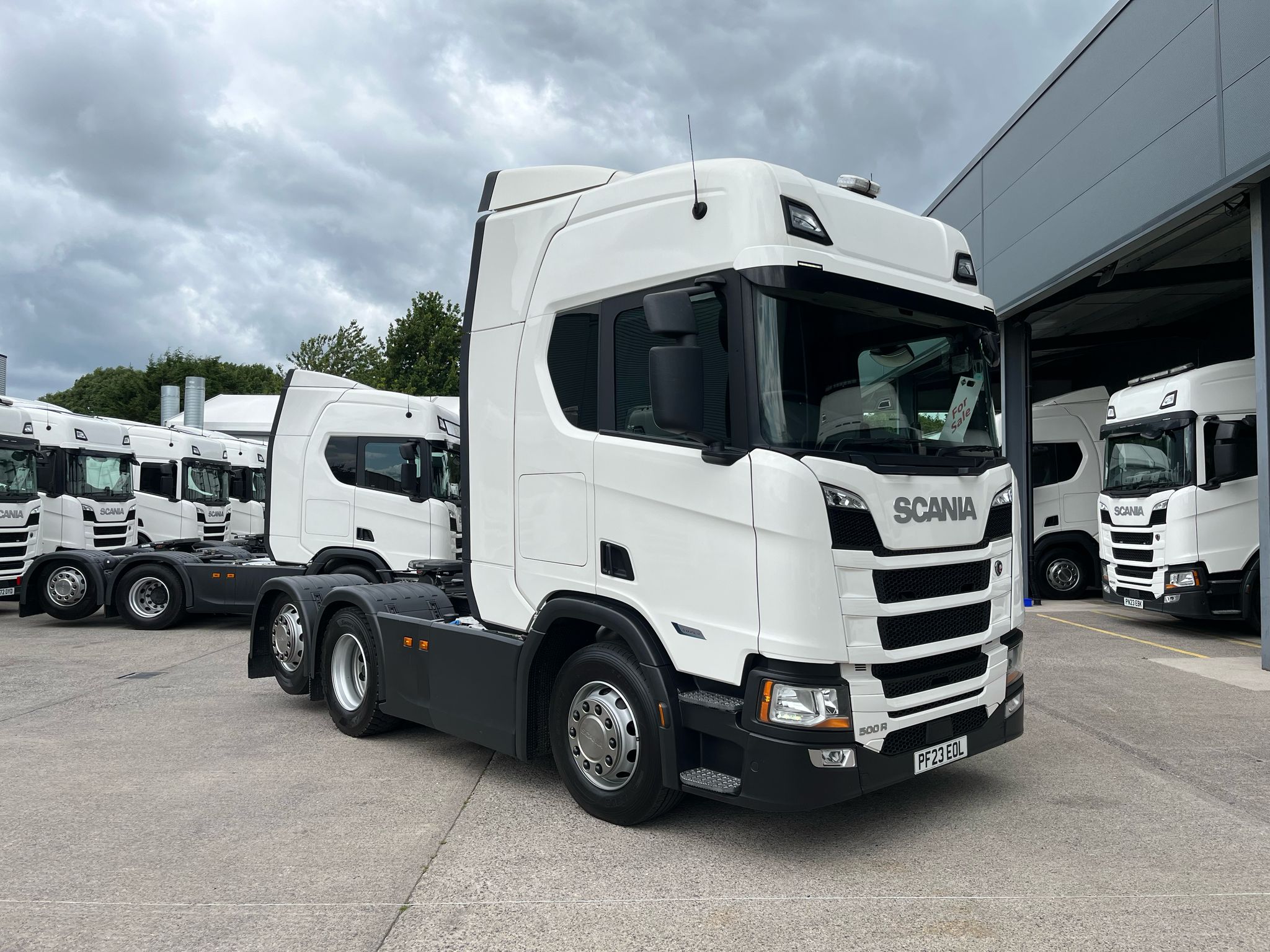 2023 23 Plate SCANIA R500 Super Highline Tag Axle – PF23EOL