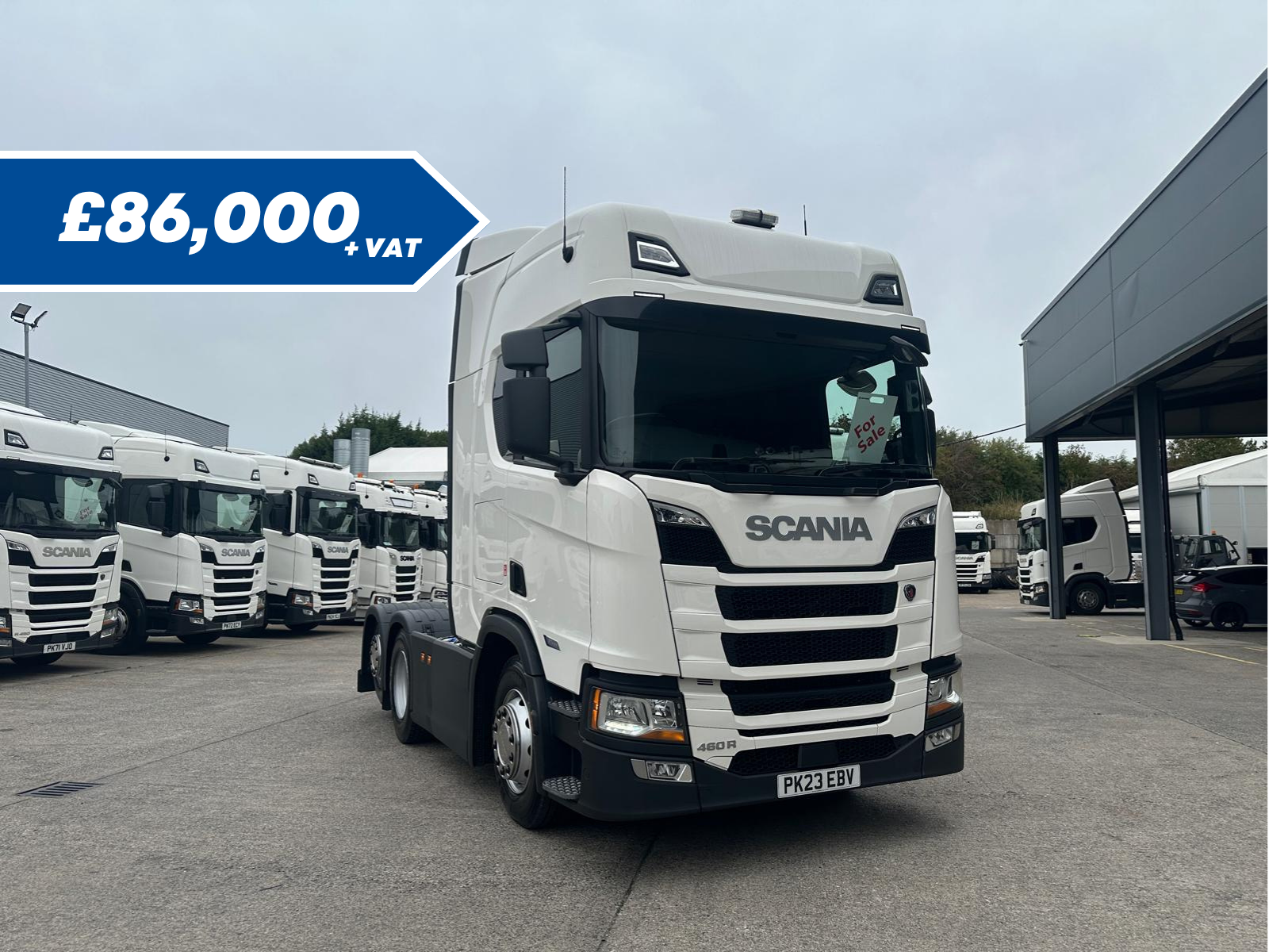 2023 23 Plate SCANIA 460R SUPER Highline – PK23EBV