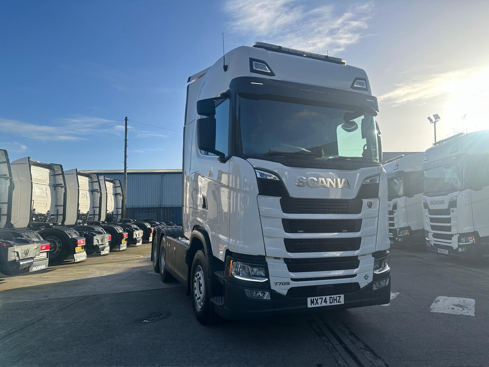 2024 74 Plate Scania 770S V8 Highline 150 tonne – MX74DHZ