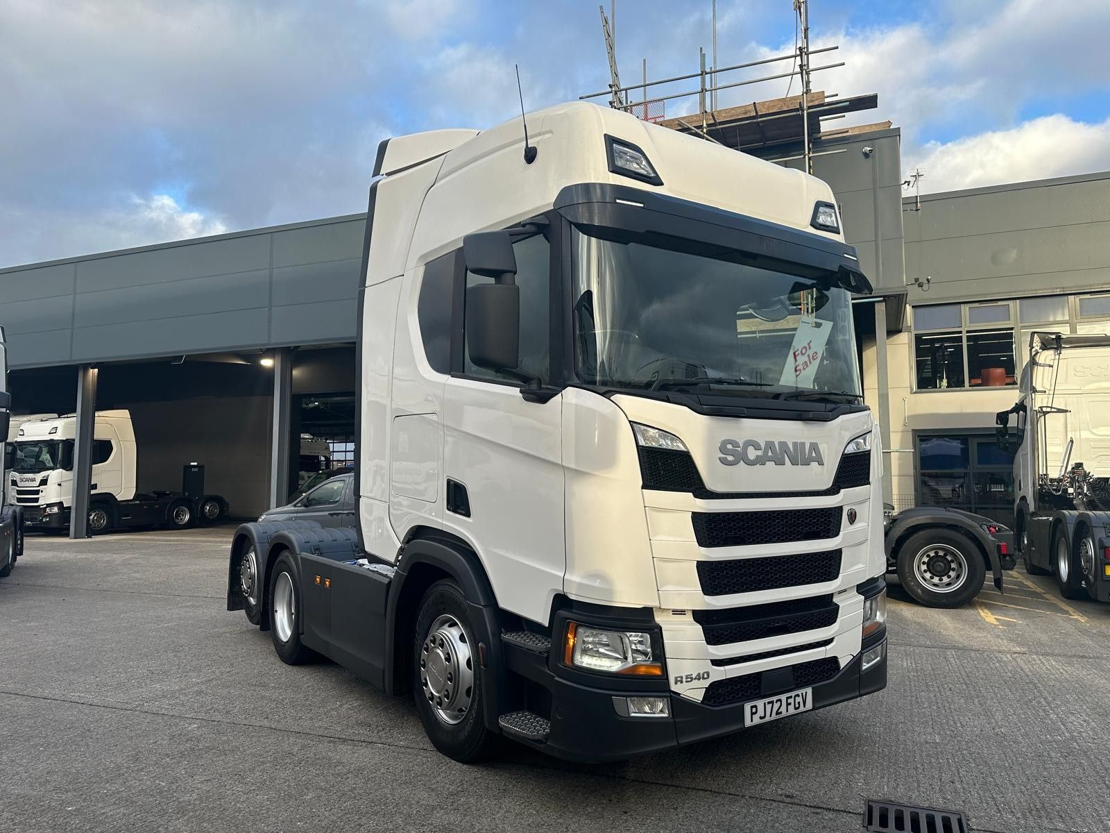 2022 72 Plate SCANIA R540 Tag Axle – PJ72FGV