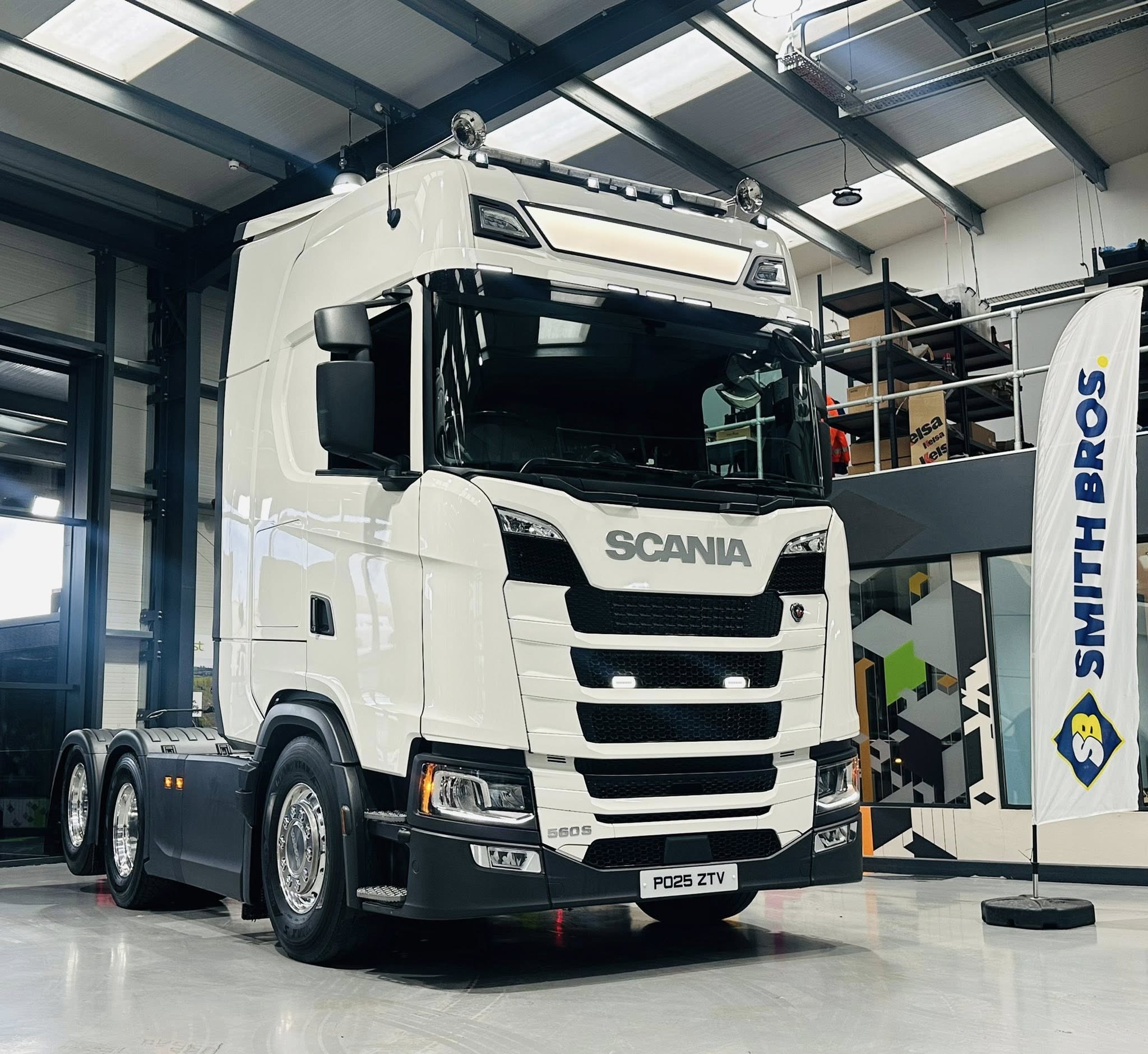 2025 25 Plate SCANIA 560S Highline – PO25ZTV