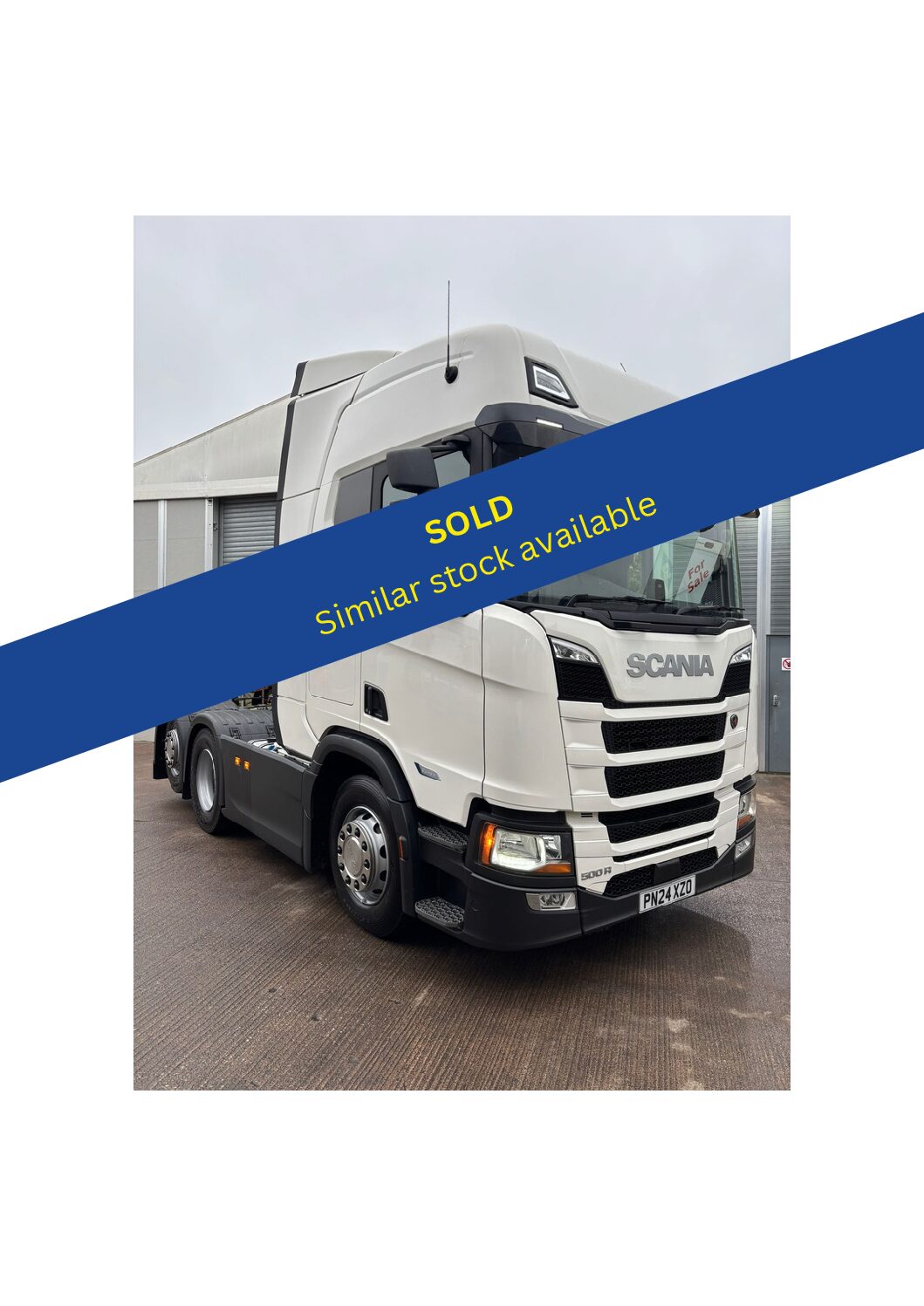2024 24 Plate SCANIA 500R SUPER Highline – PN24XZO