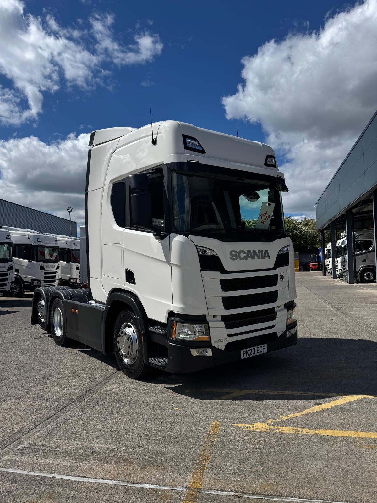2023 23 Plate SCANIA 460R S-U-P-E-R Highline Tag Axle – PK23ECF