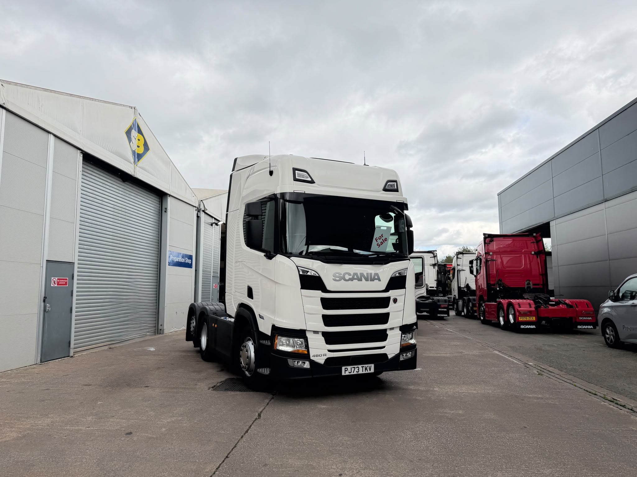2023 73 Plate SCANIA 460R Tag Axle – PJ73TKV