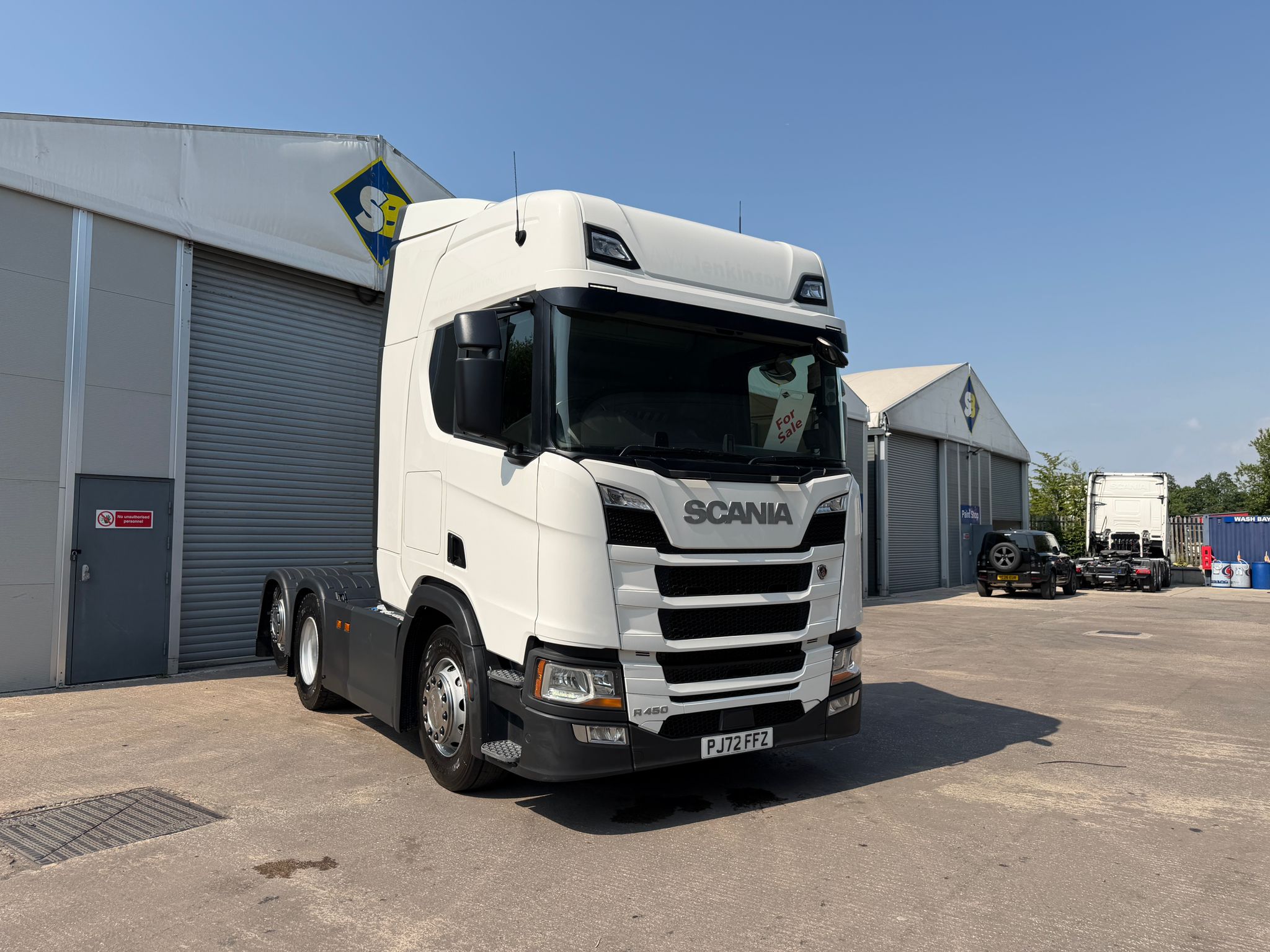 2022 72 Plate SCANIA R450 Tag Axle – PJ72FFZ