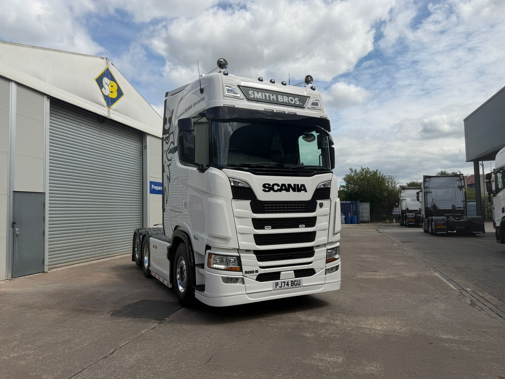 2024 74 Plate SCANIA 500S Tag Axle PJ74BGU