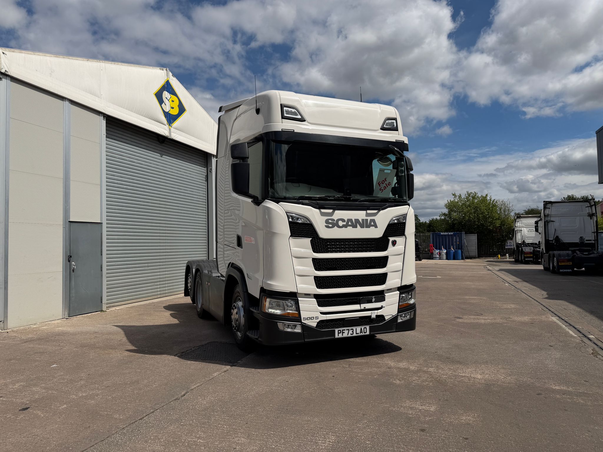 2023 73 Plate SCANIA 500S Tag Axle PF73LAO