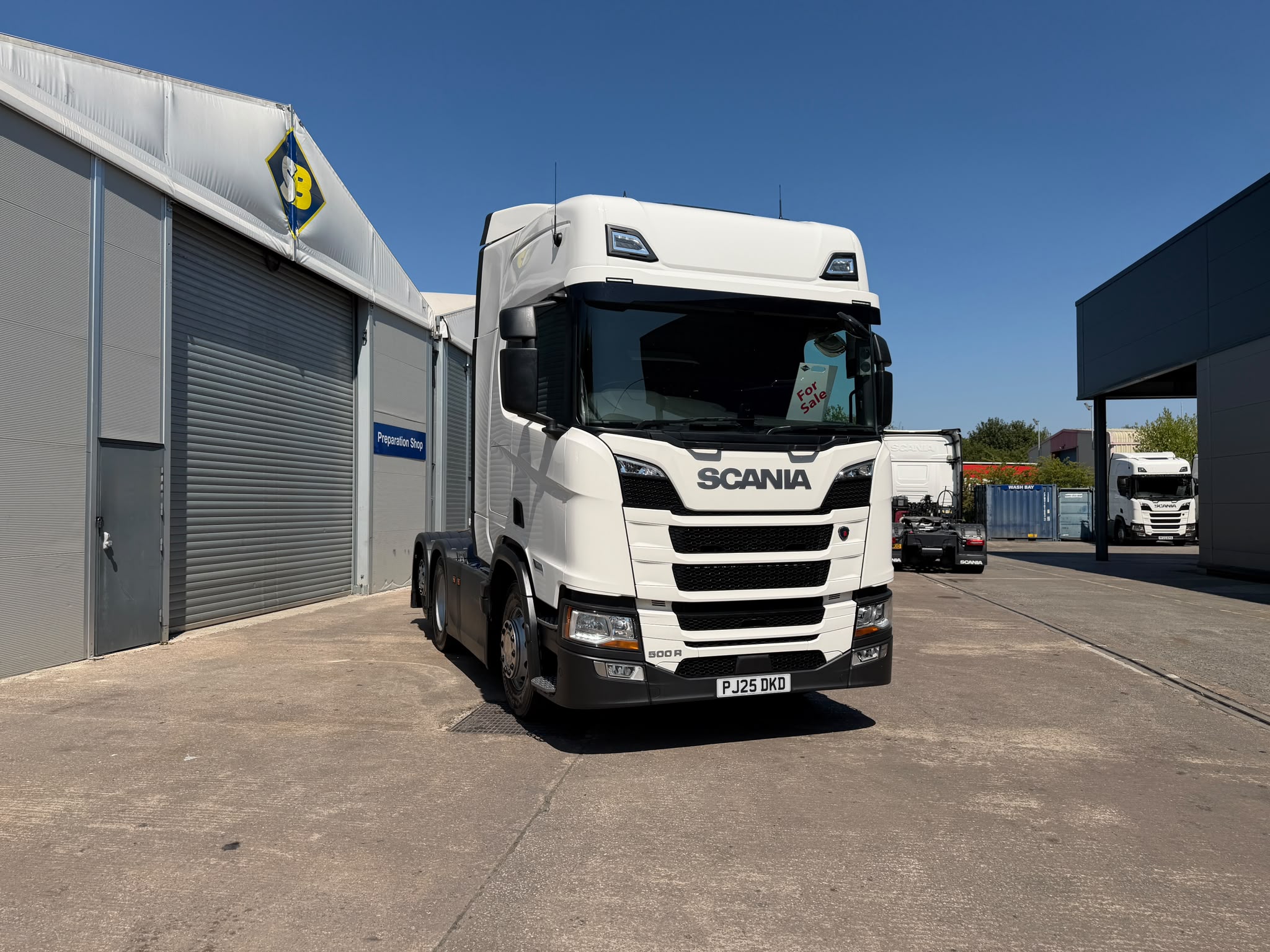2025 25 Plate SCANIA 500R Tag Axle – PJ25DKD