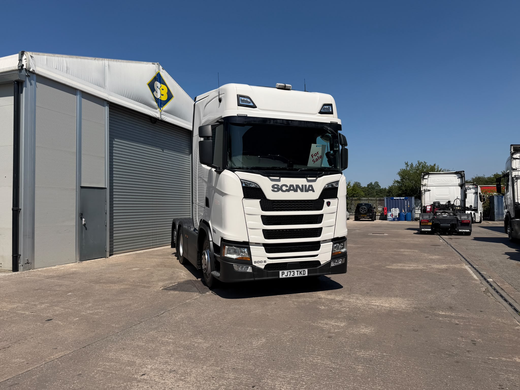 2023 73 Plate SCANIA 500S Tag Axle PJ73TKD