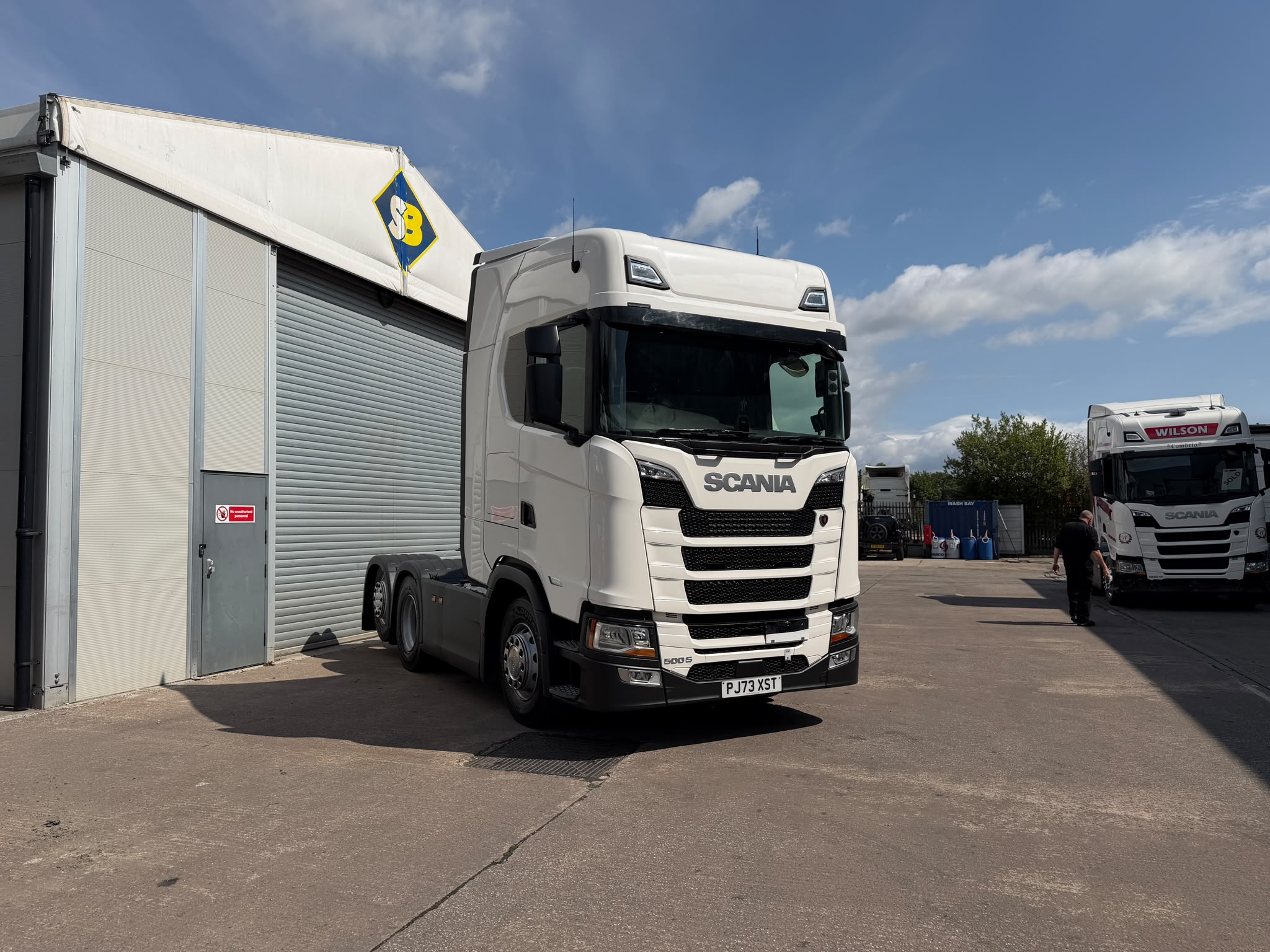 2023 73 Plate SCANIA 500S Tag Axle – PJ73XST