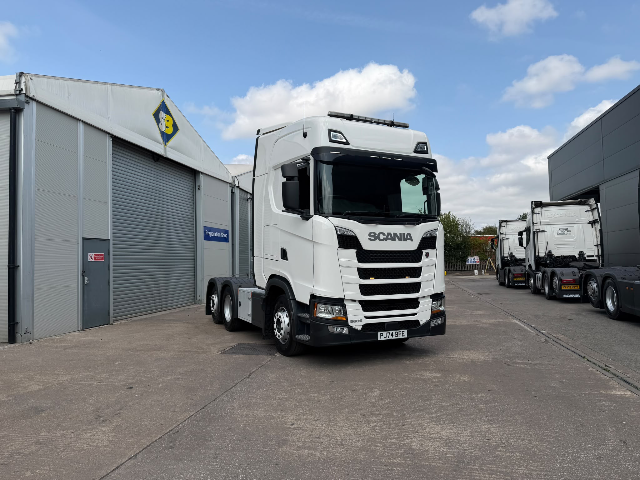 2024 74 Plate SCANIA 560S Tag Axle PJ74BFE