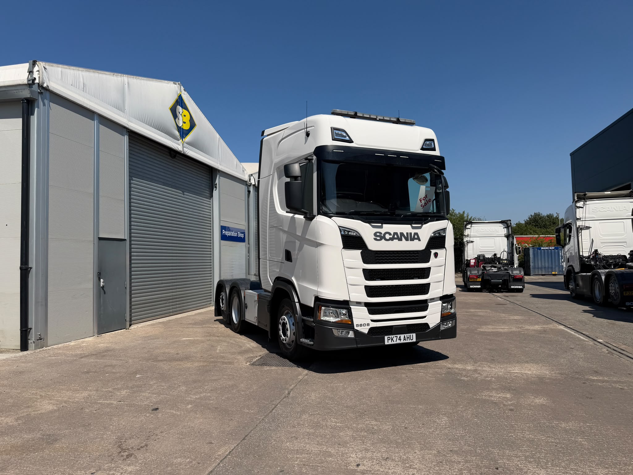 2024 74 Plate SCANIA 560S Tag Axle PK74AHU