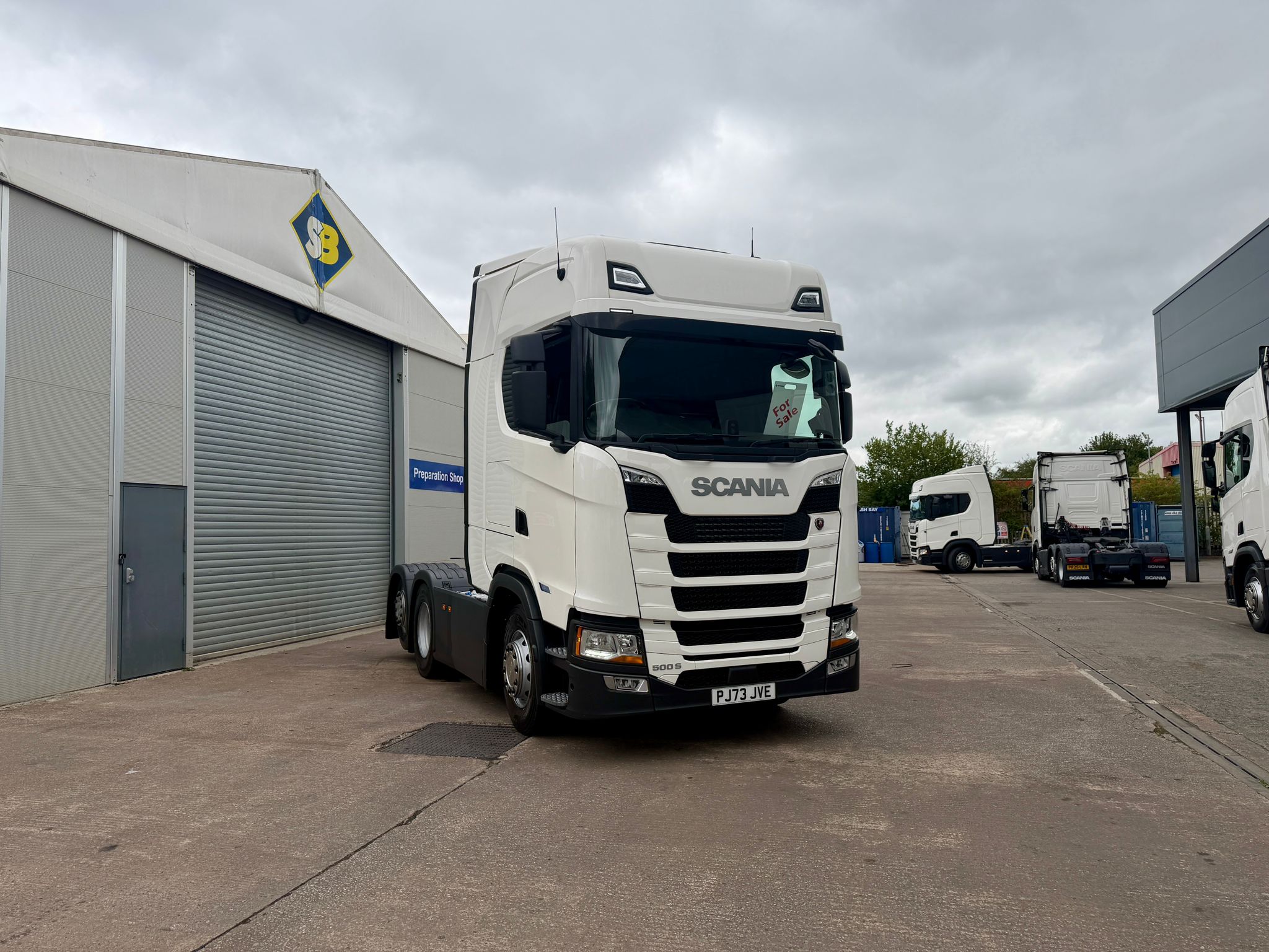 2023 73 Plate SCANIA 500S Tag Axle PJ73JVE