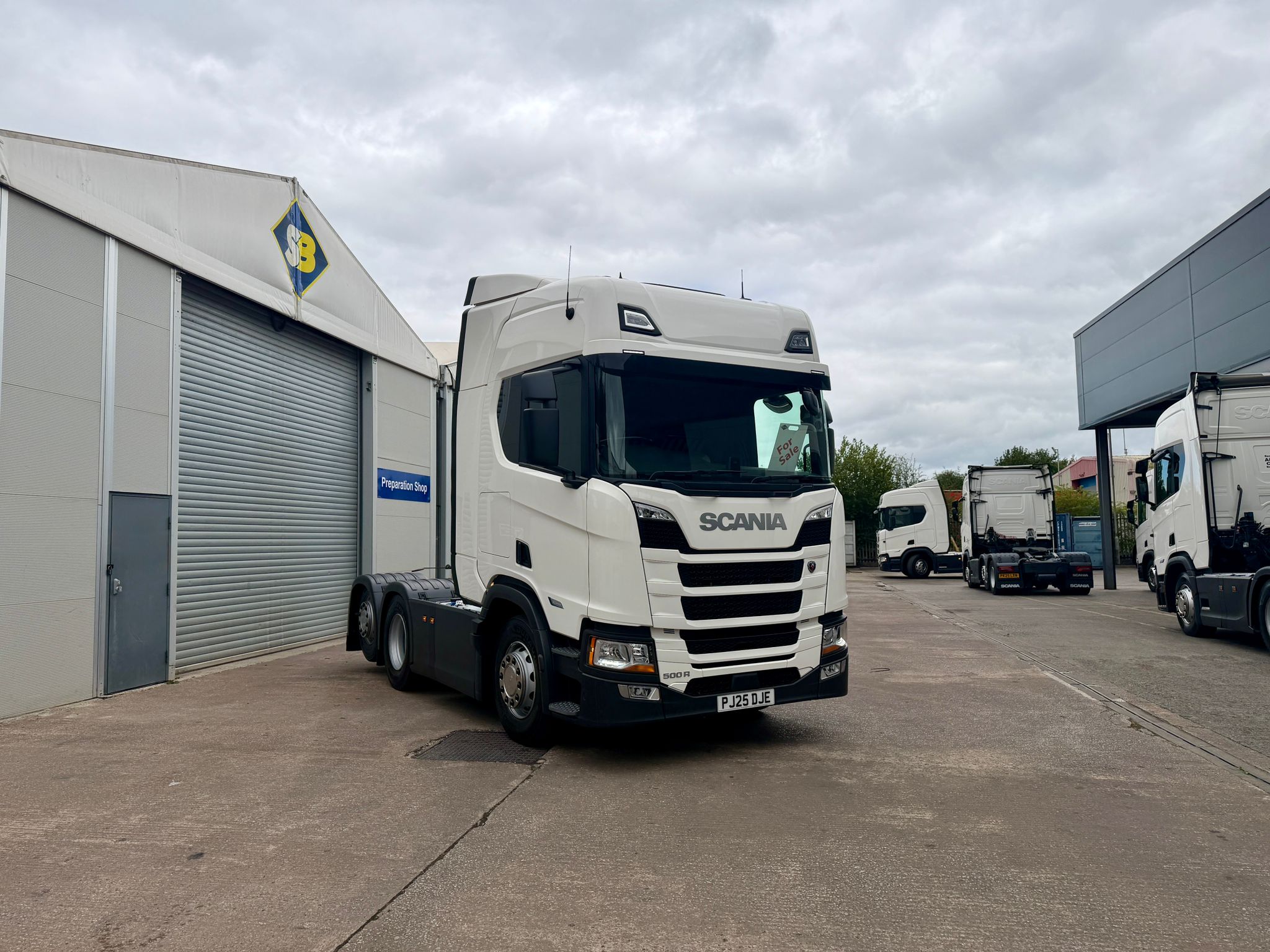 2025 25 Plate SCANIA 500R Tag Axle – PJ25DJE