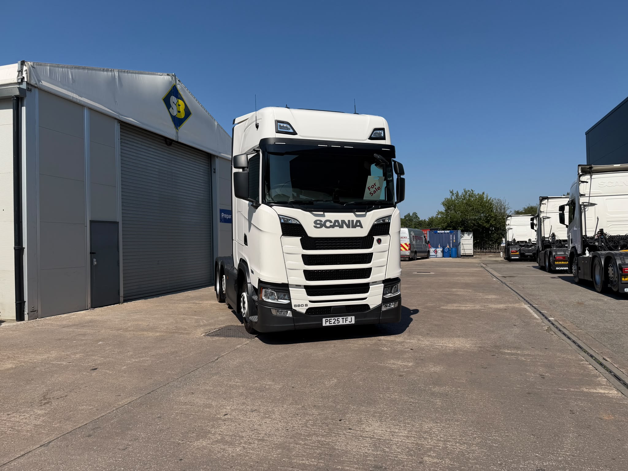 2025 25 Plate SCANIA 560S Mid Lift – PE25TFJ