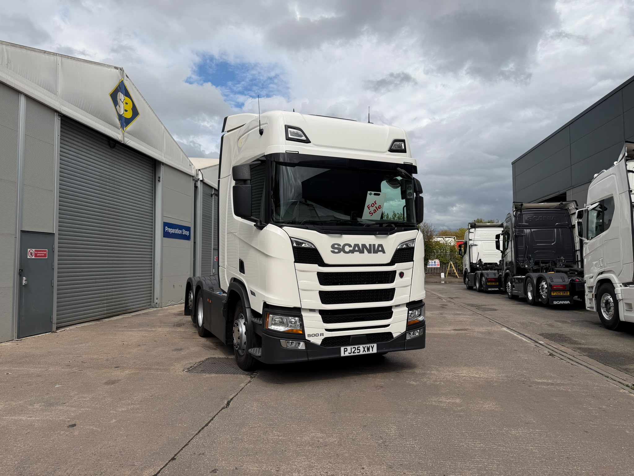 2025 25 Plate SCANIA 500R Tag Axle – PJ25XWY