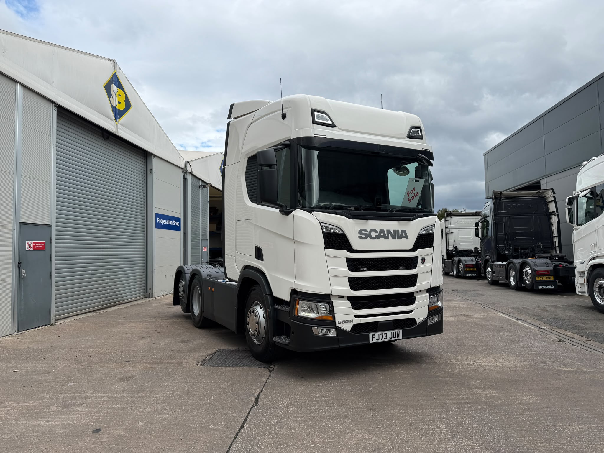 2023 73 Plate SCANIA 560R Tag Axle – PJ73JUW