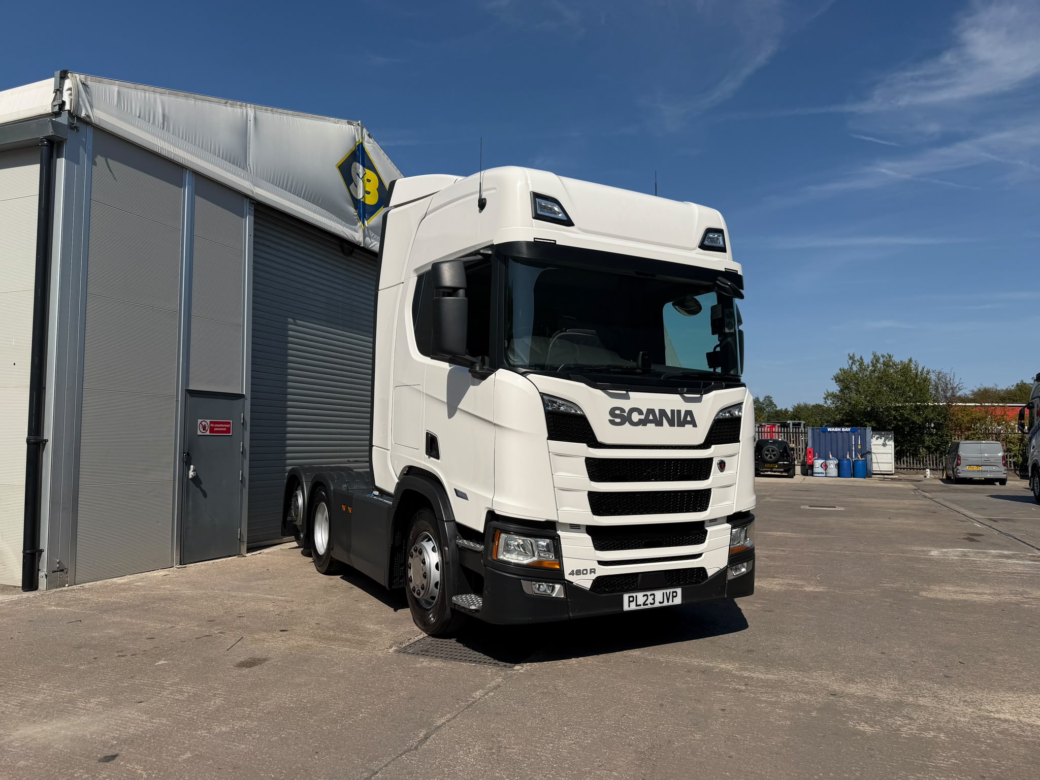 23 2023 Plate SCANIA 460R Tag Axle – PL23JVP