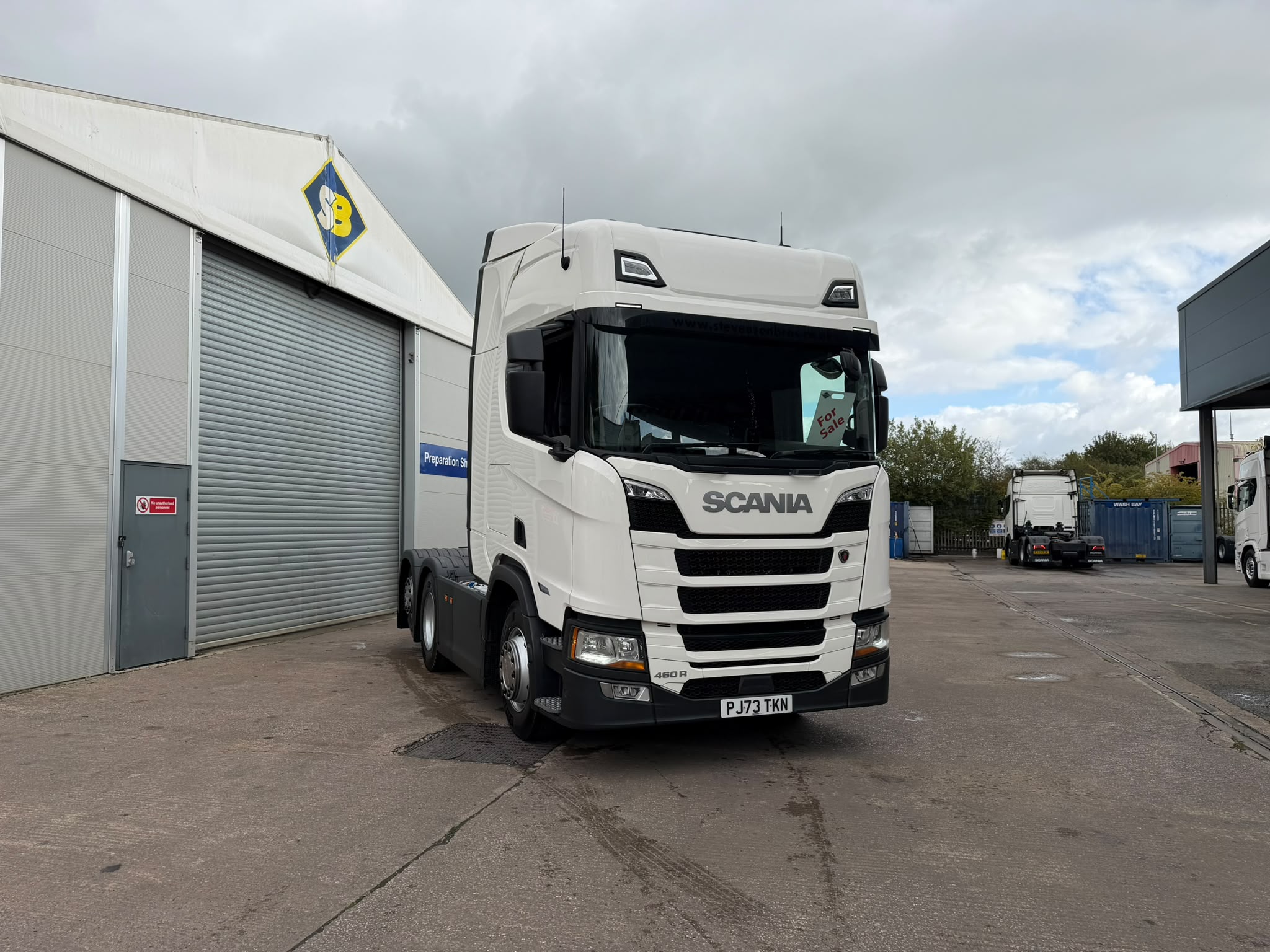 73 2023 Plate SCANIA 460R Tag Axle – PJ73TKN