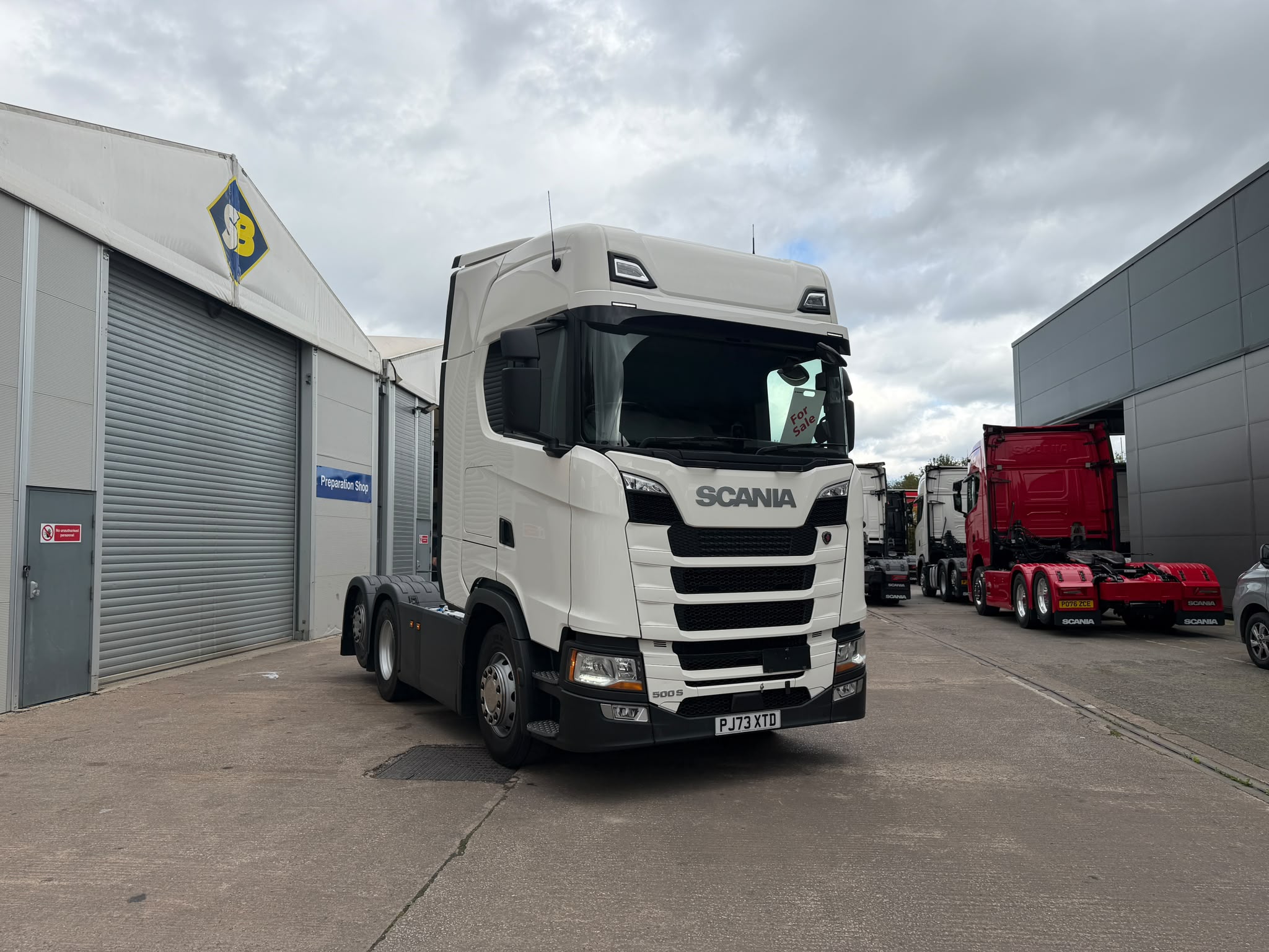 2023 73 Plate SCANIA 500S Tag Axle – PJ73XTD