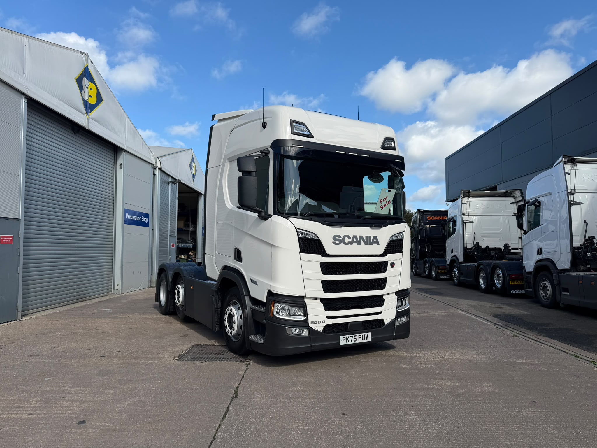 2025 75 Plate SCANIA 500R Mid Lift – PK75FUV