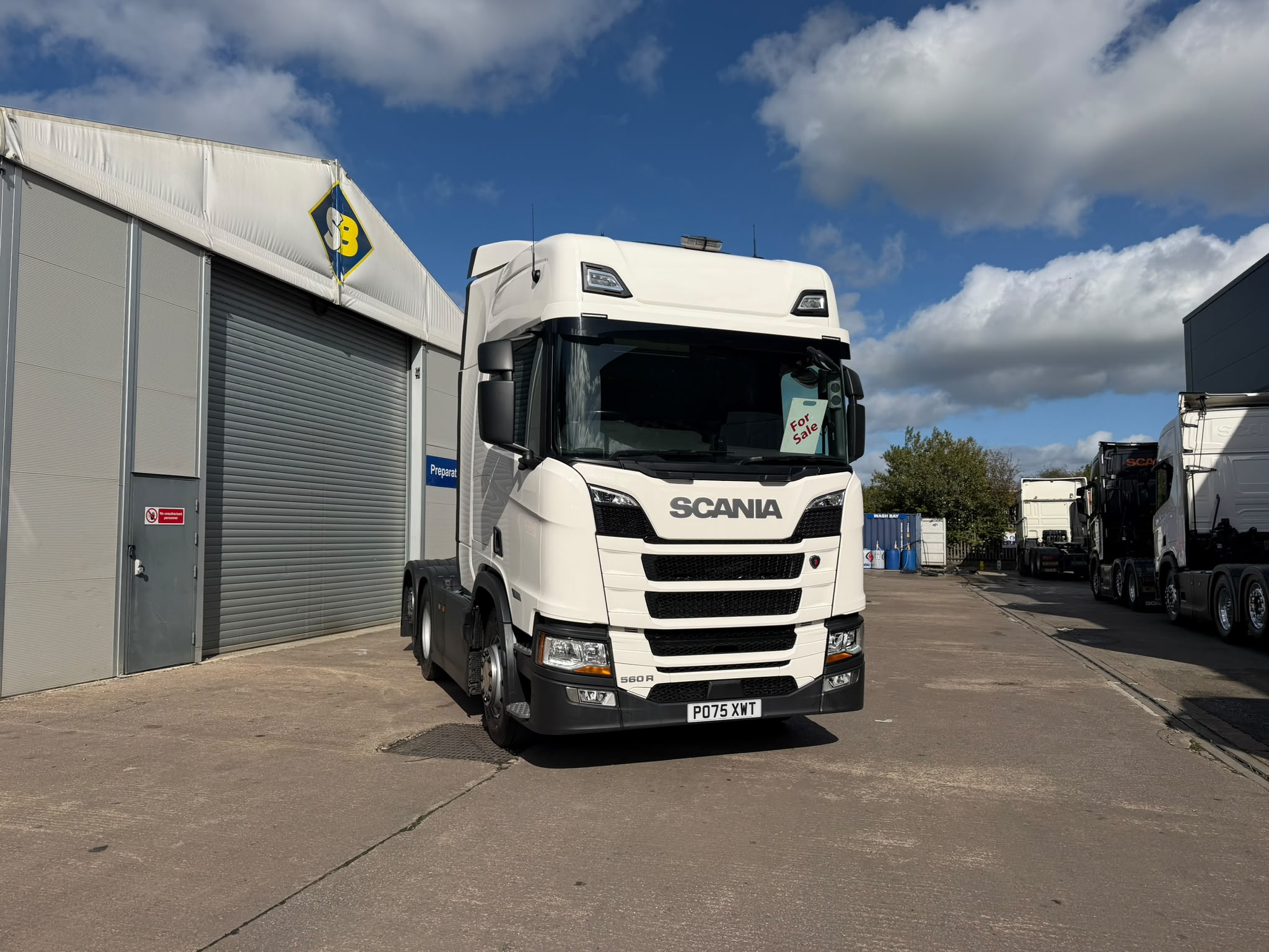 2025 75 Plate SCANIA 560R Tag Axle – PO75XWT