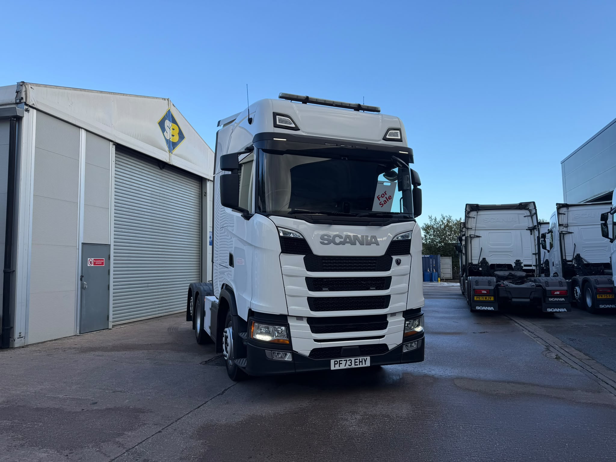 2023 73 Plate SCANIA 560S TAG AXLE – PF73EHY