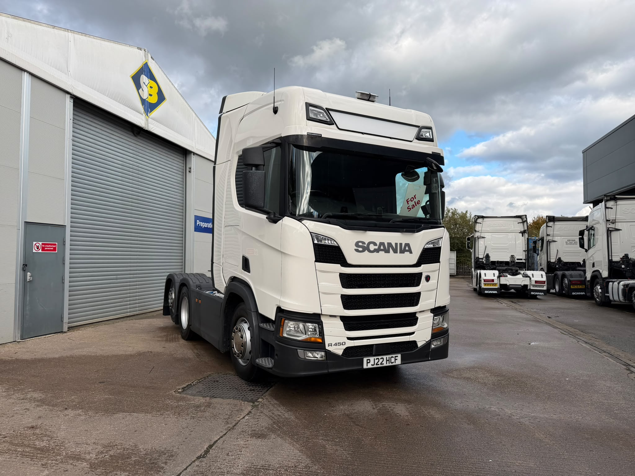 2022 72 Plate SCANIA 450R Tag Axle – PJ22HCF