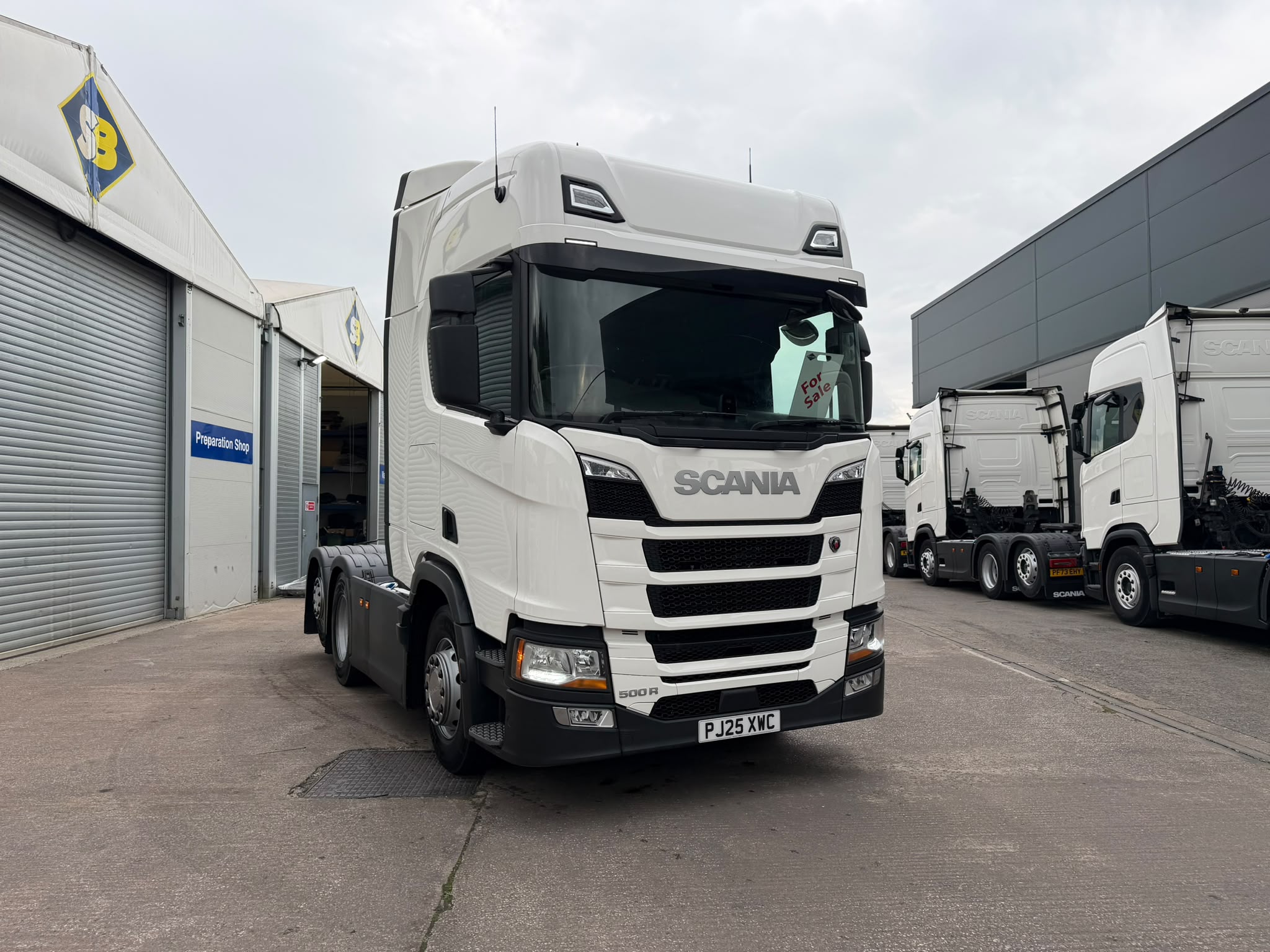2025 25 Plate SCANIA 500R Tag Axle – PJ25XWC