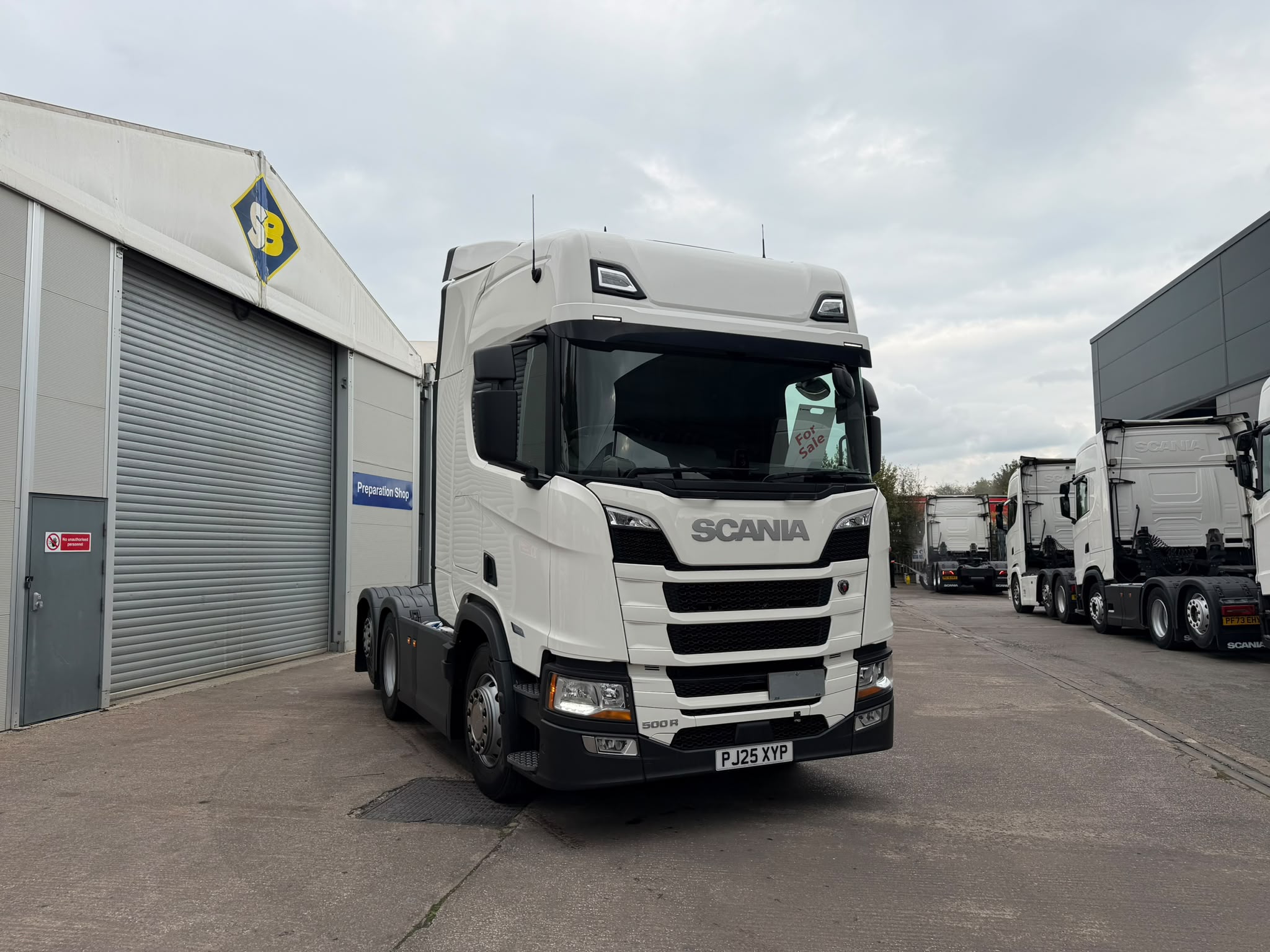2025 25 Plate SCANIA 500R Tag Axle – PJ25XYP