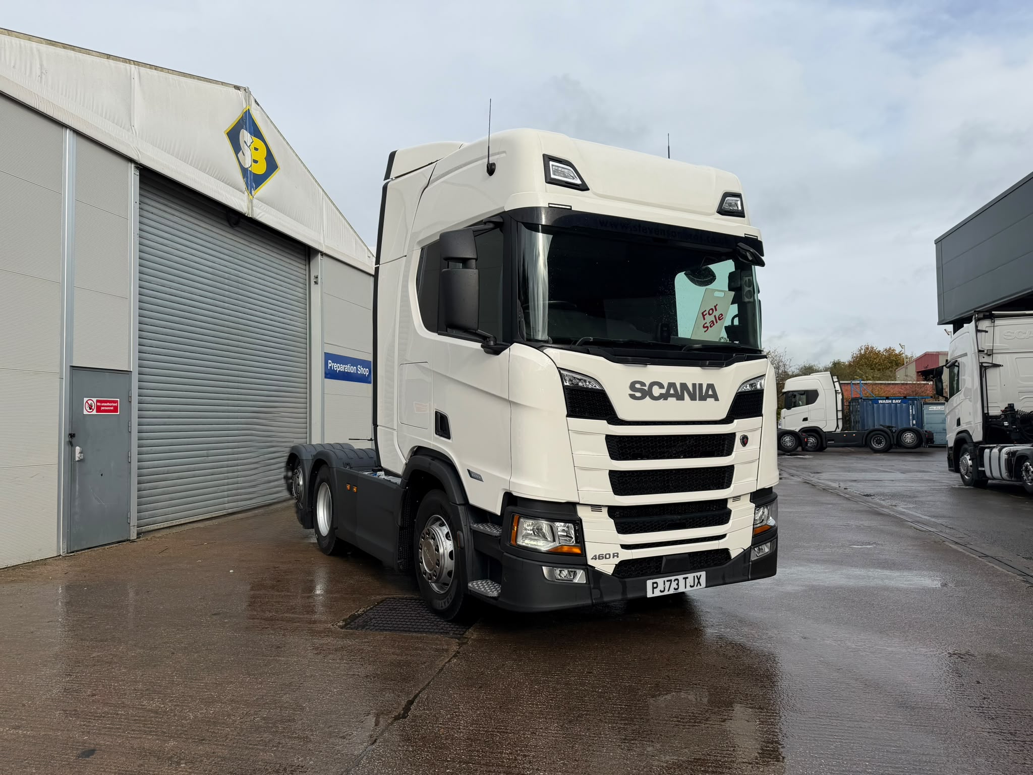 73 2023 Plate SCANIA 460R Tag Axle – PJ73TJX