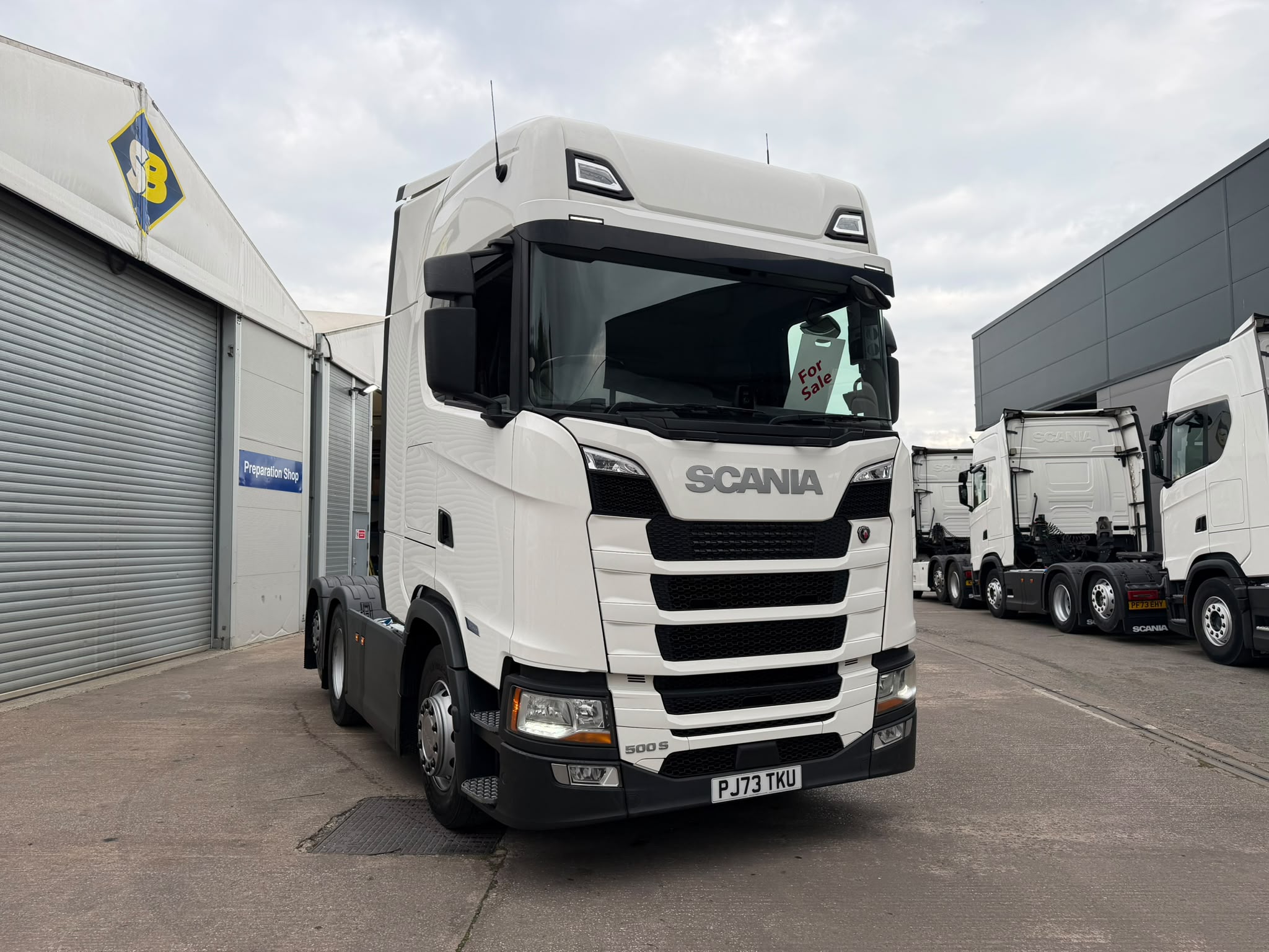 2023 73 Plate SCANIA 500S Tag Axle – PJ73TKU