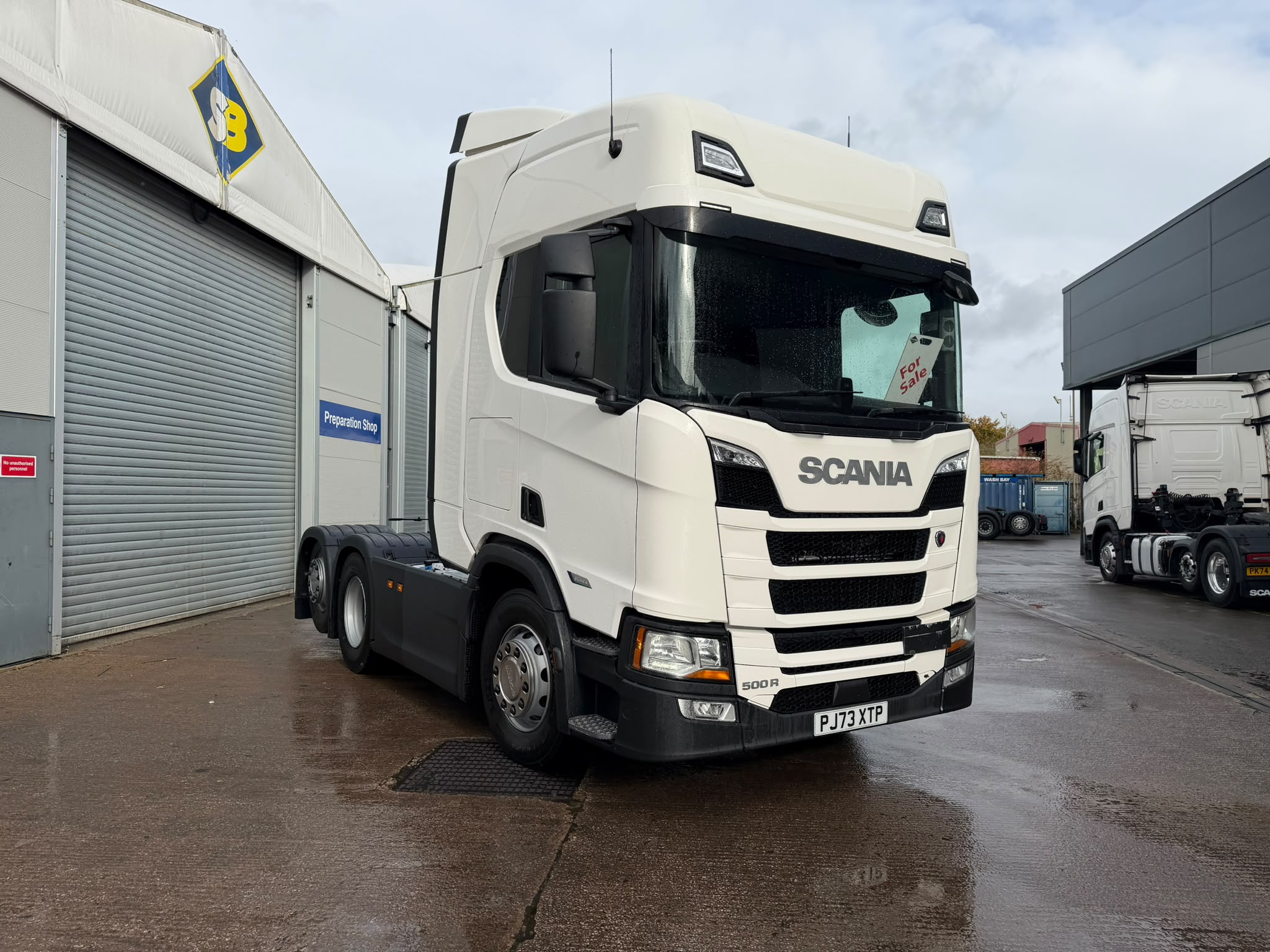 2023 73 Plate SCANIA 500R TAG AXLE – PJ73XTP
