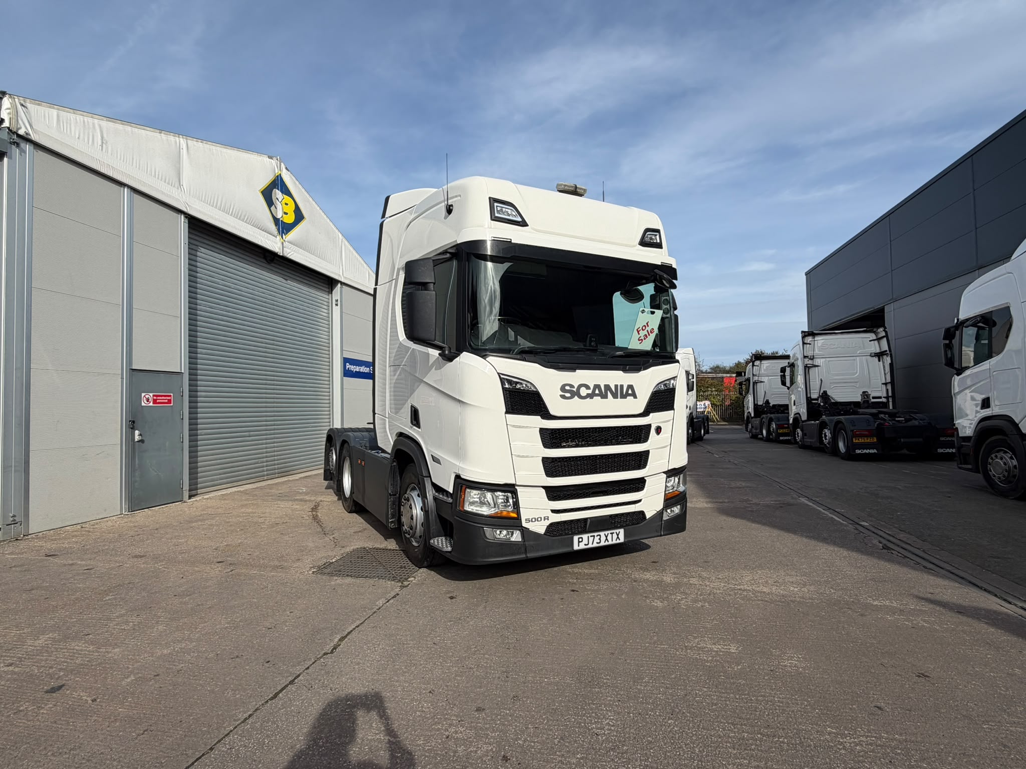 2023 73 Plate SCANIA 500R TAG AXLE – PJ73XTX