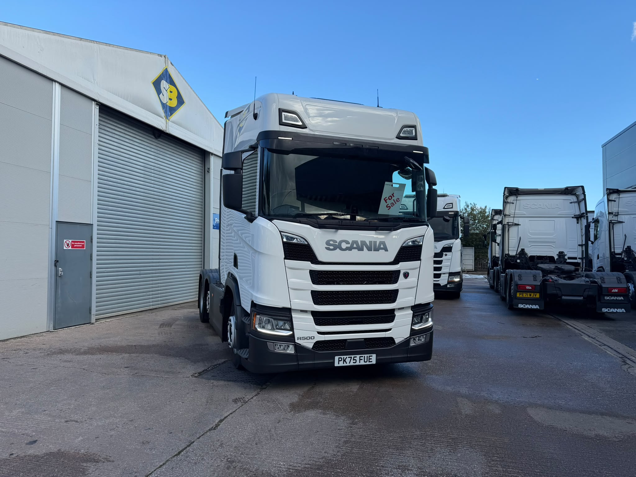 2025 75 Plate SCANIA 500R MID LIFT – PK75FUE