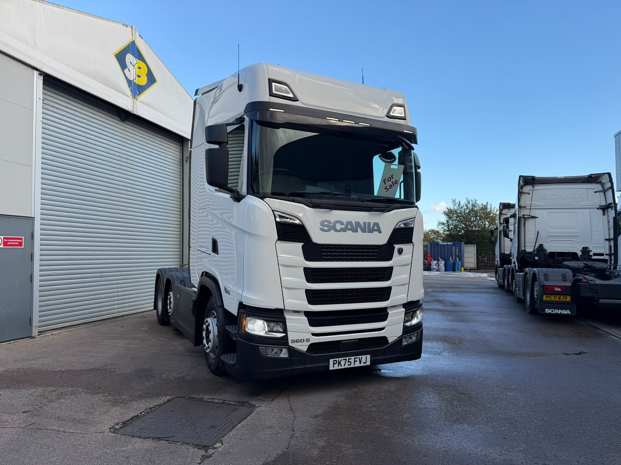 2025 75 Plate SCANIA 560S MID LIFT – PK75FVJ