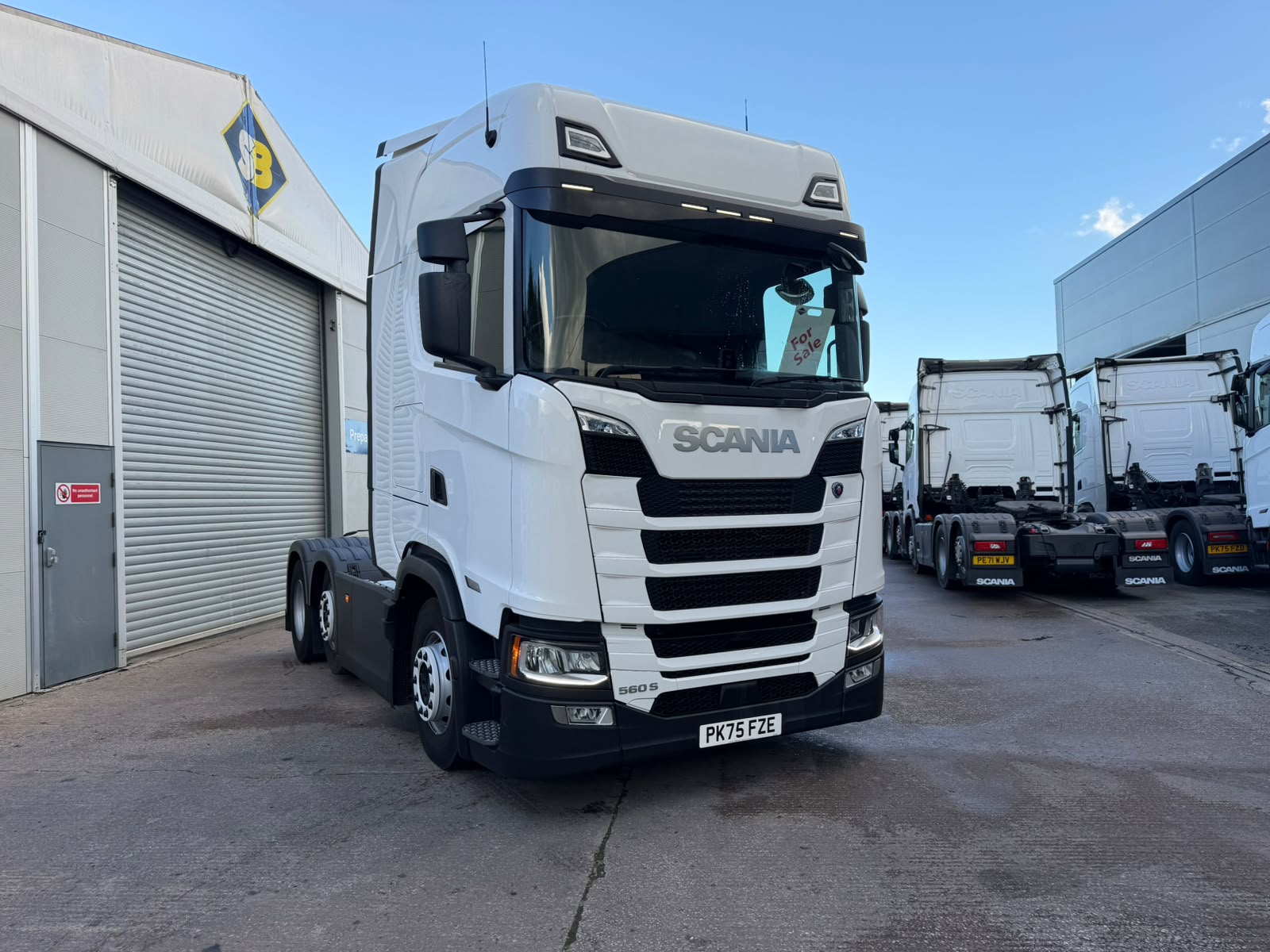 2025 75 Plate SCANIA 560S MID LIFT – PK75FZE