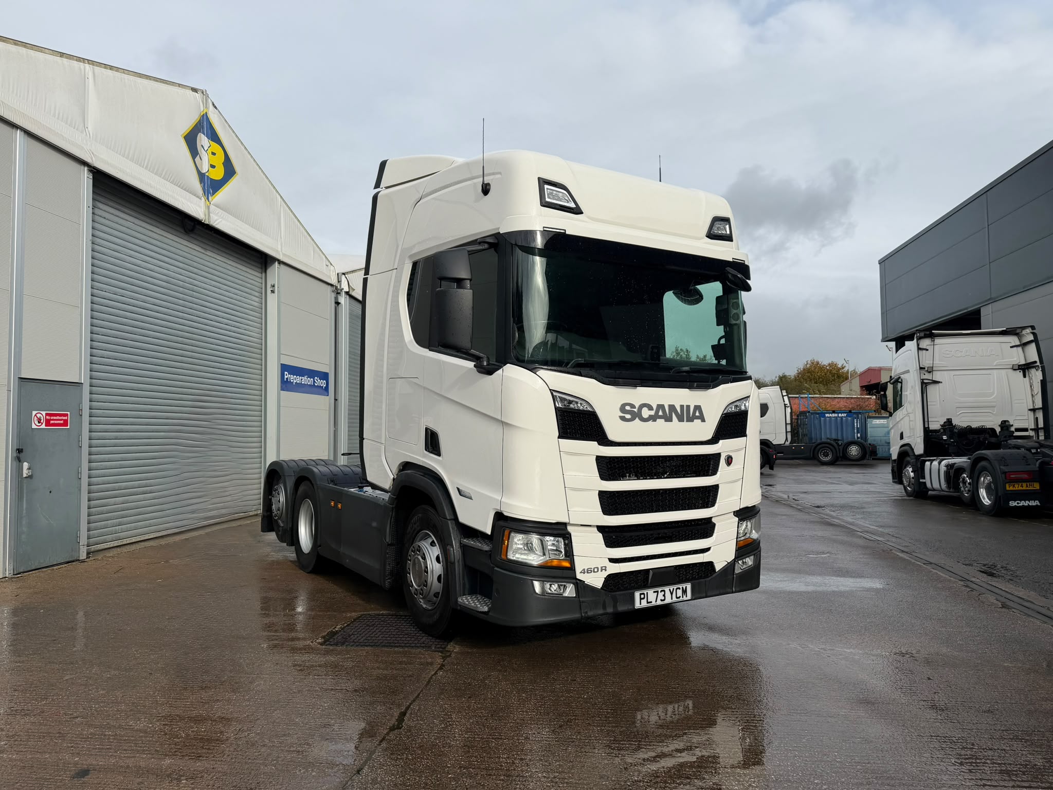 73 2023 Plate SCANIA 460R Tag Axle – PL73YCM