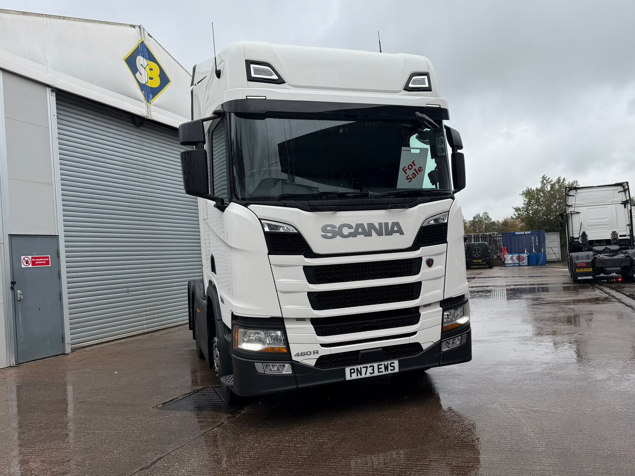 73 2023 Plate SCANIA 460R Tag Axle – PN73EWS