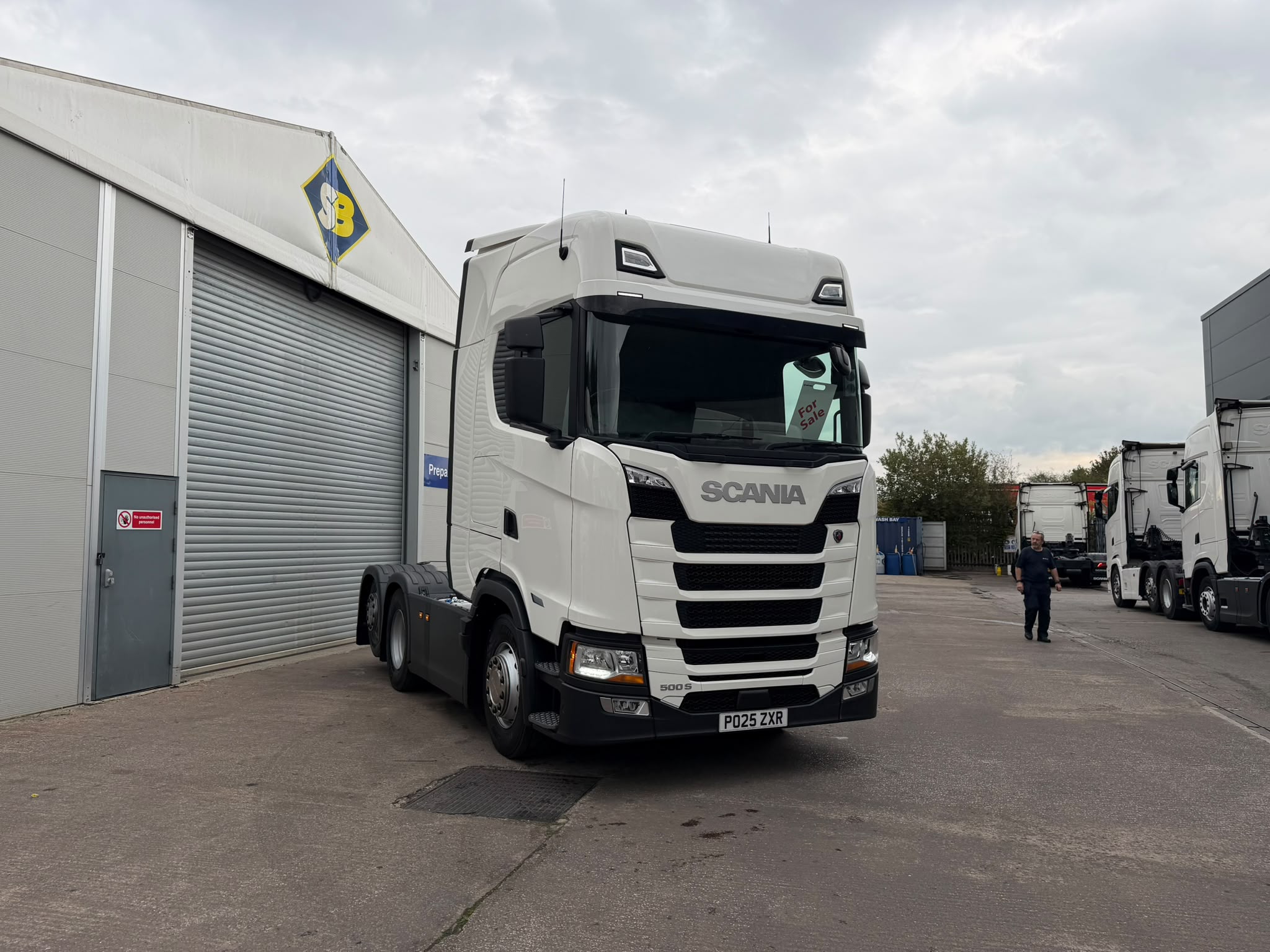 2025 25 Plate SCANIA 500S Tag Axle – PO25ZXR